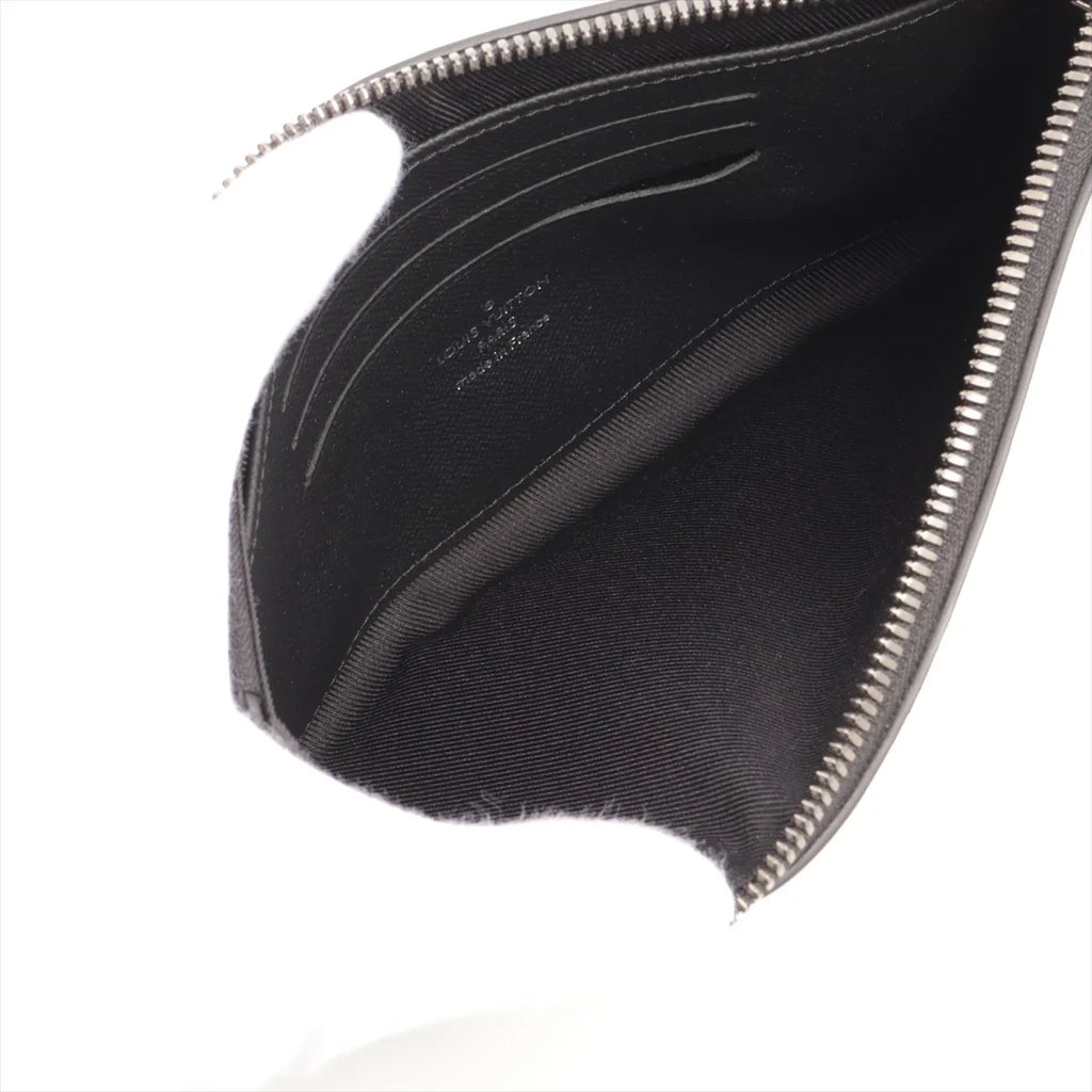 Louis Vuitton Monogram Eclipse Pochette Discovery PM Black Pouch