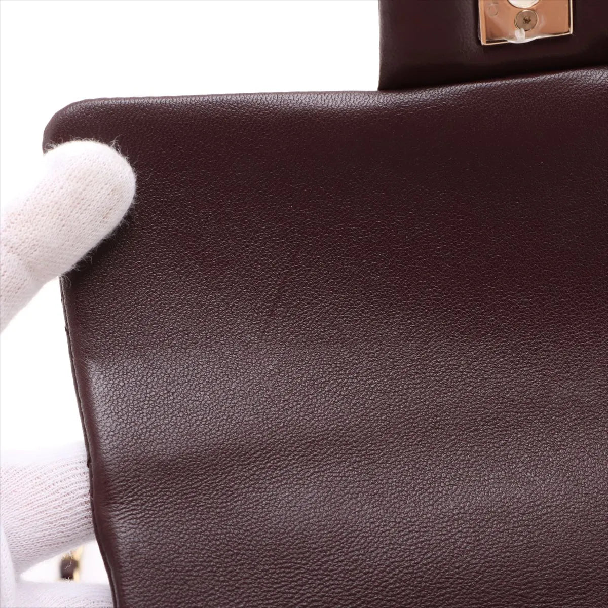 Chanel Brown Mini Top Handle