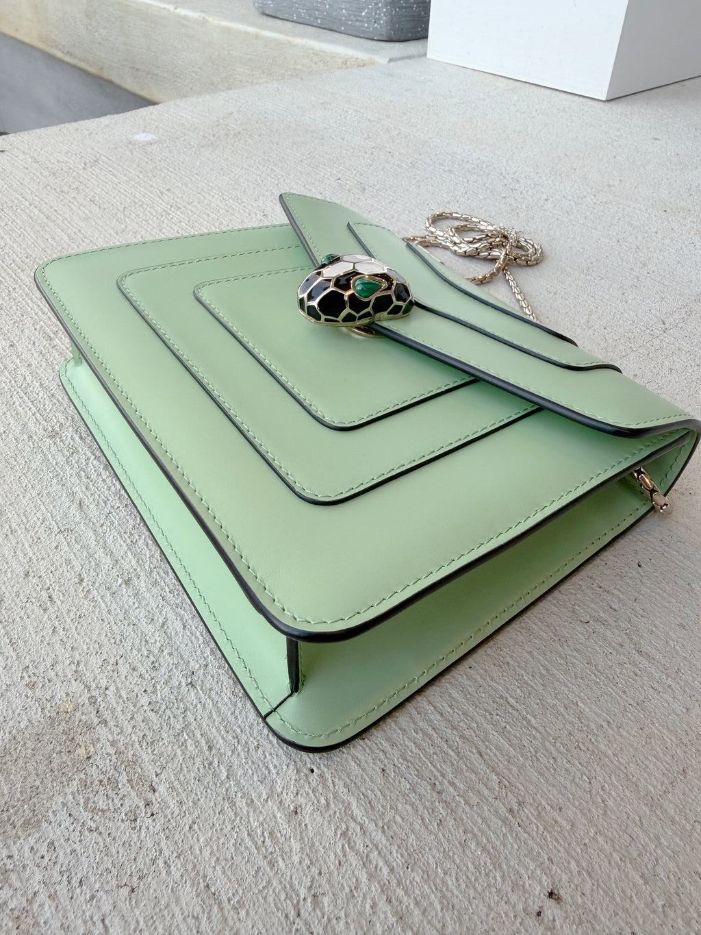 Bvlgari Small Forever Serpenti Green