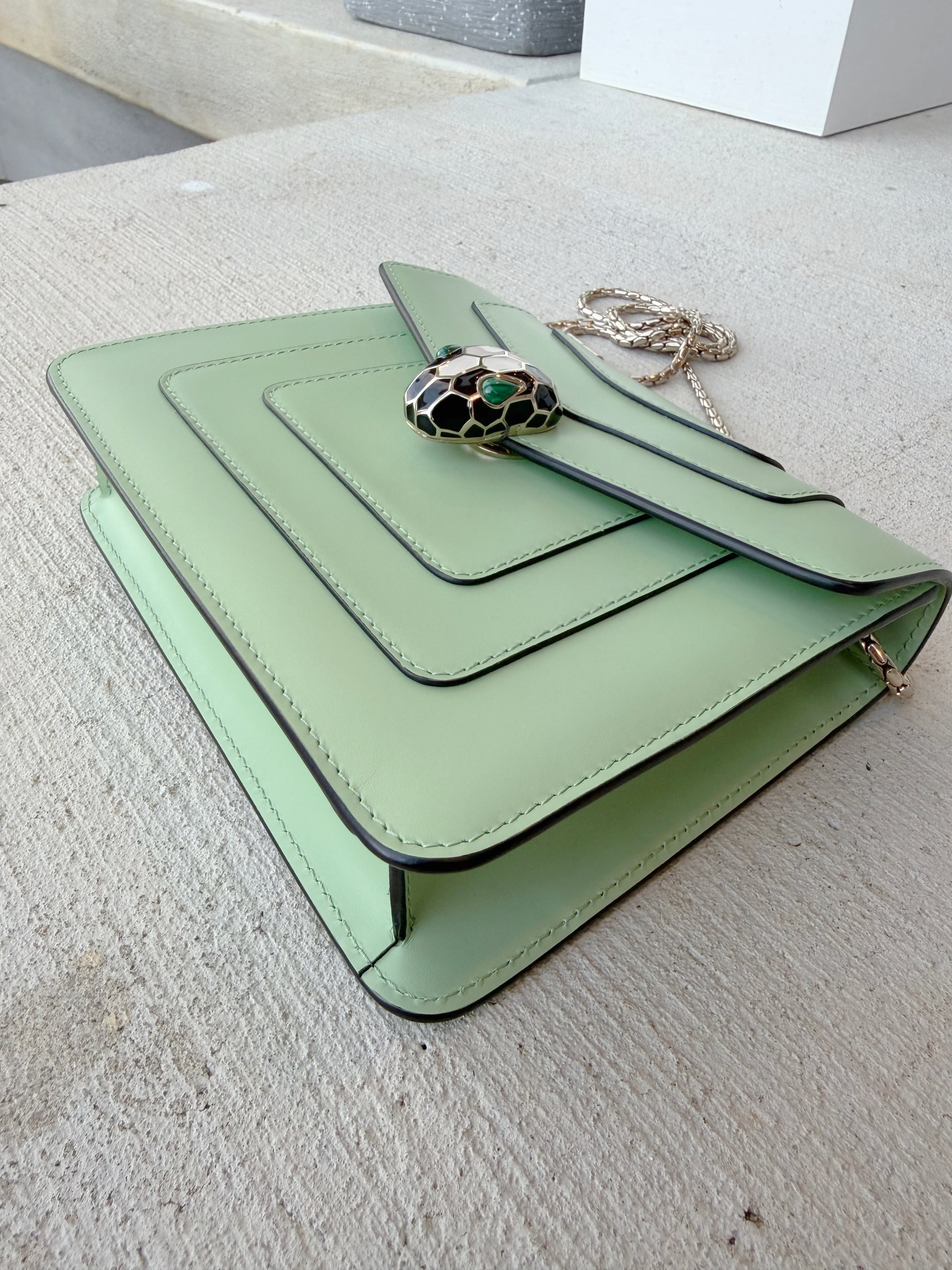 Bvlgari Small Forever Serpenti Green