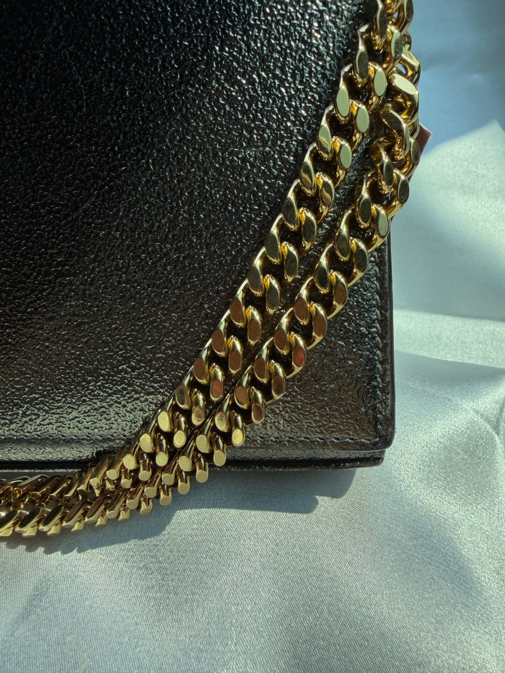 YSL Dark Gold Crossbody