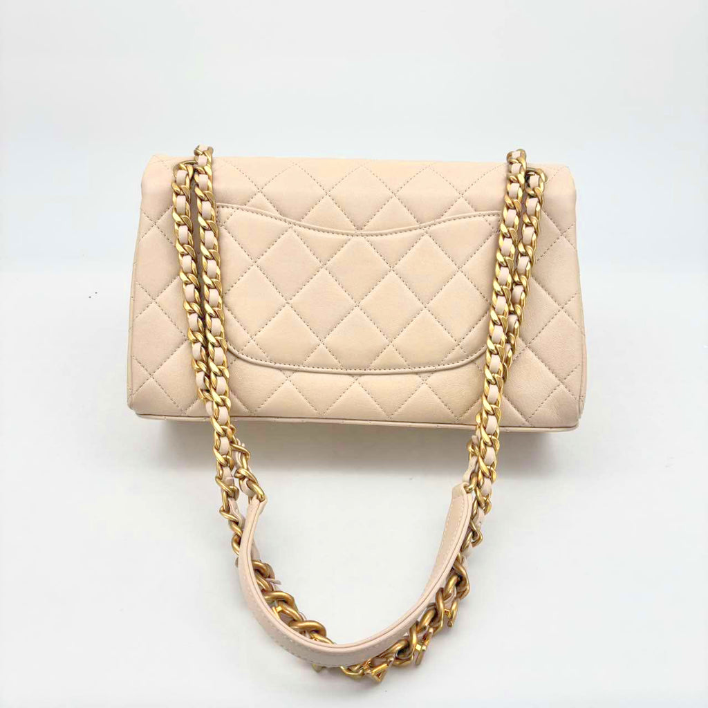 Chanel Beige Microchipped Crossbody