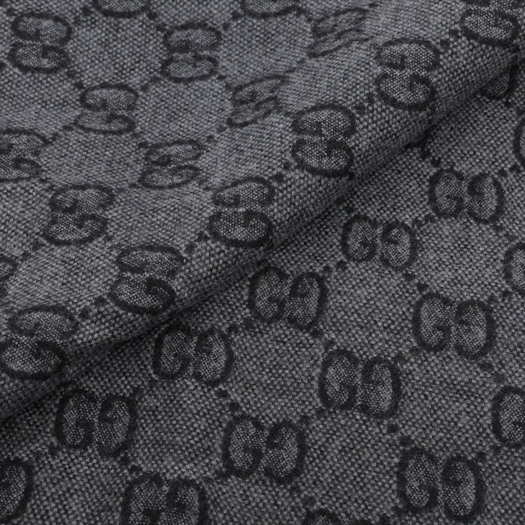 Gucci Scarf Wool Black