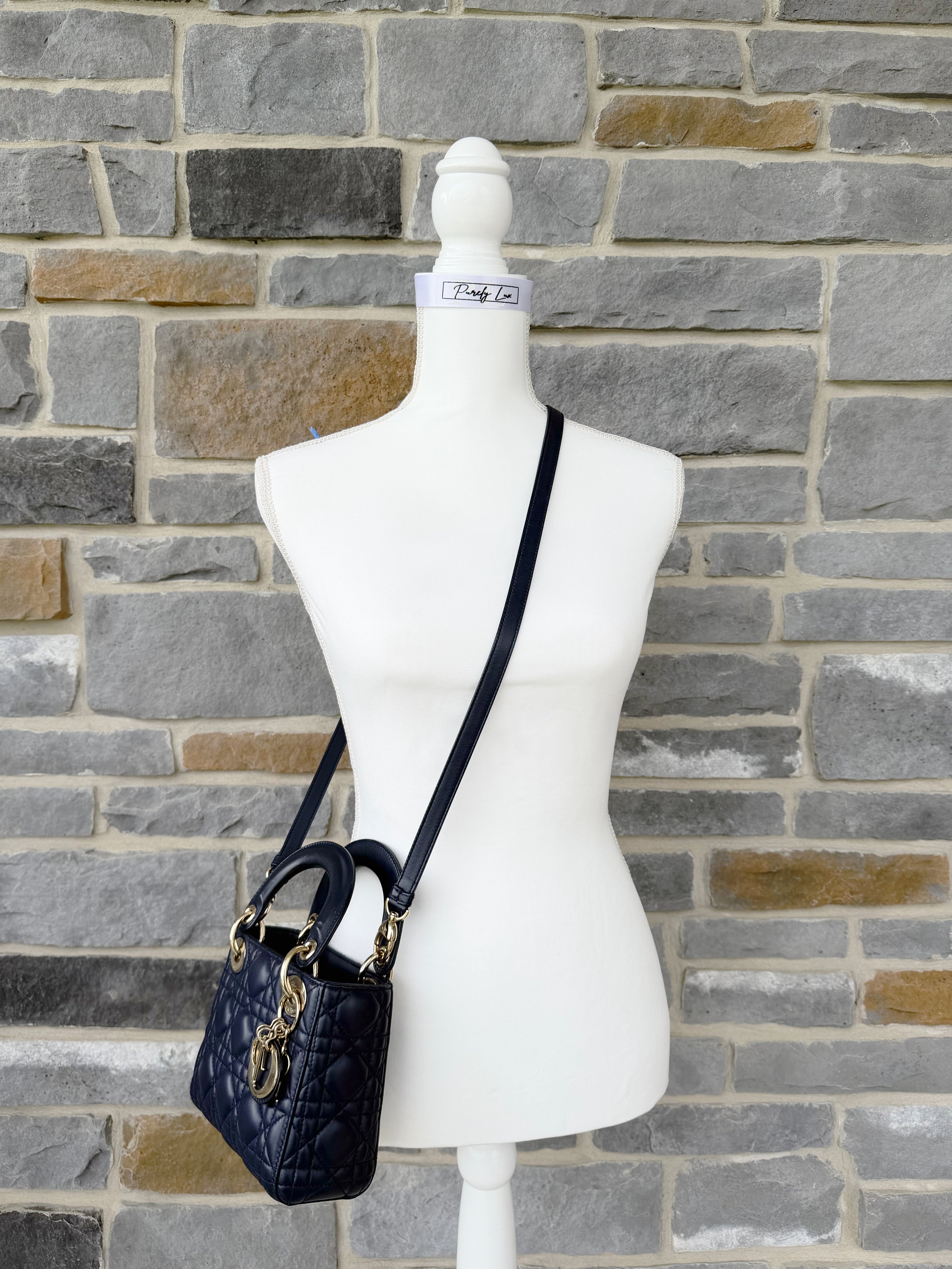 Christian Dior Mini Navy Blue