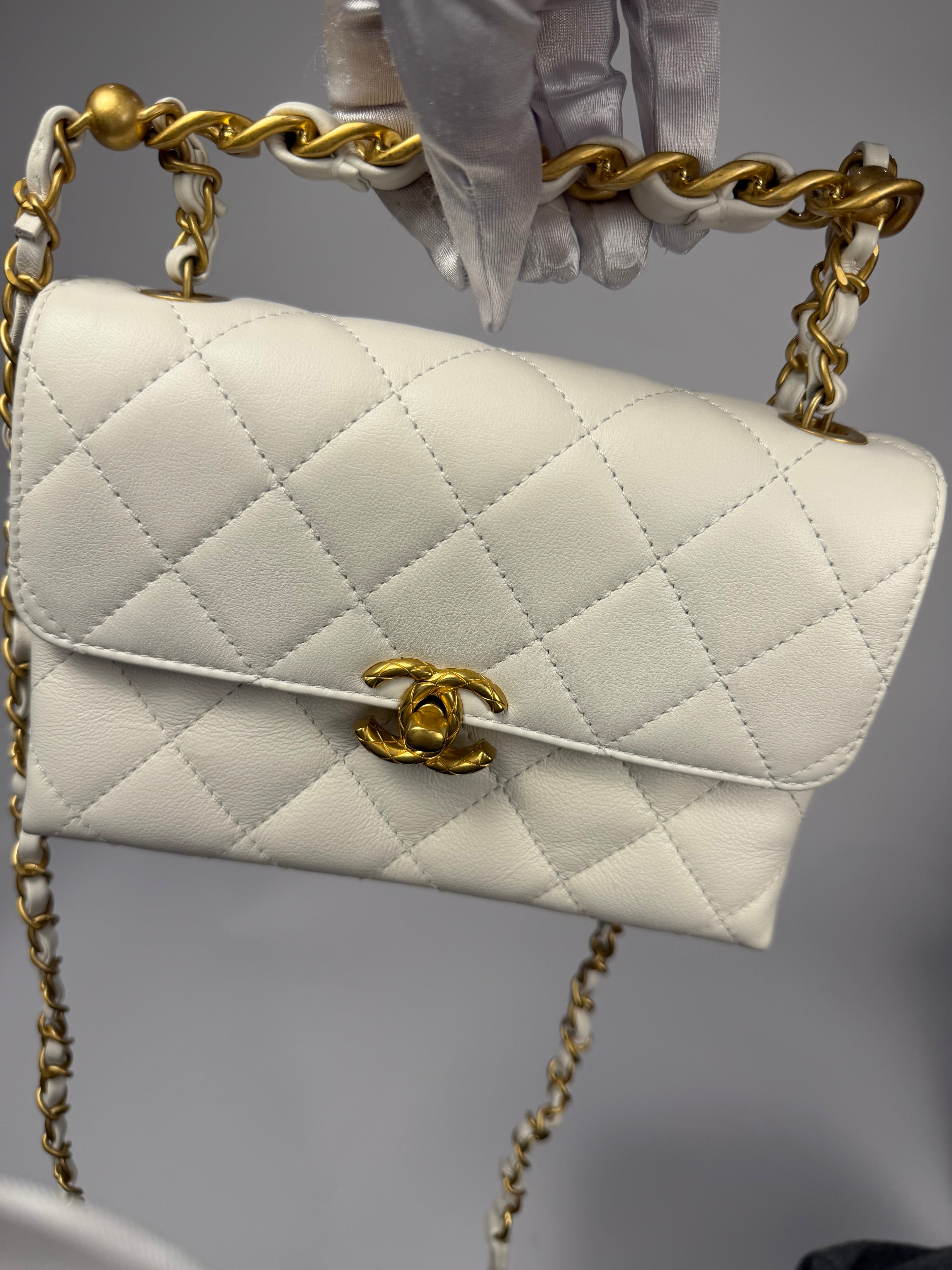 Chanel White Two Way