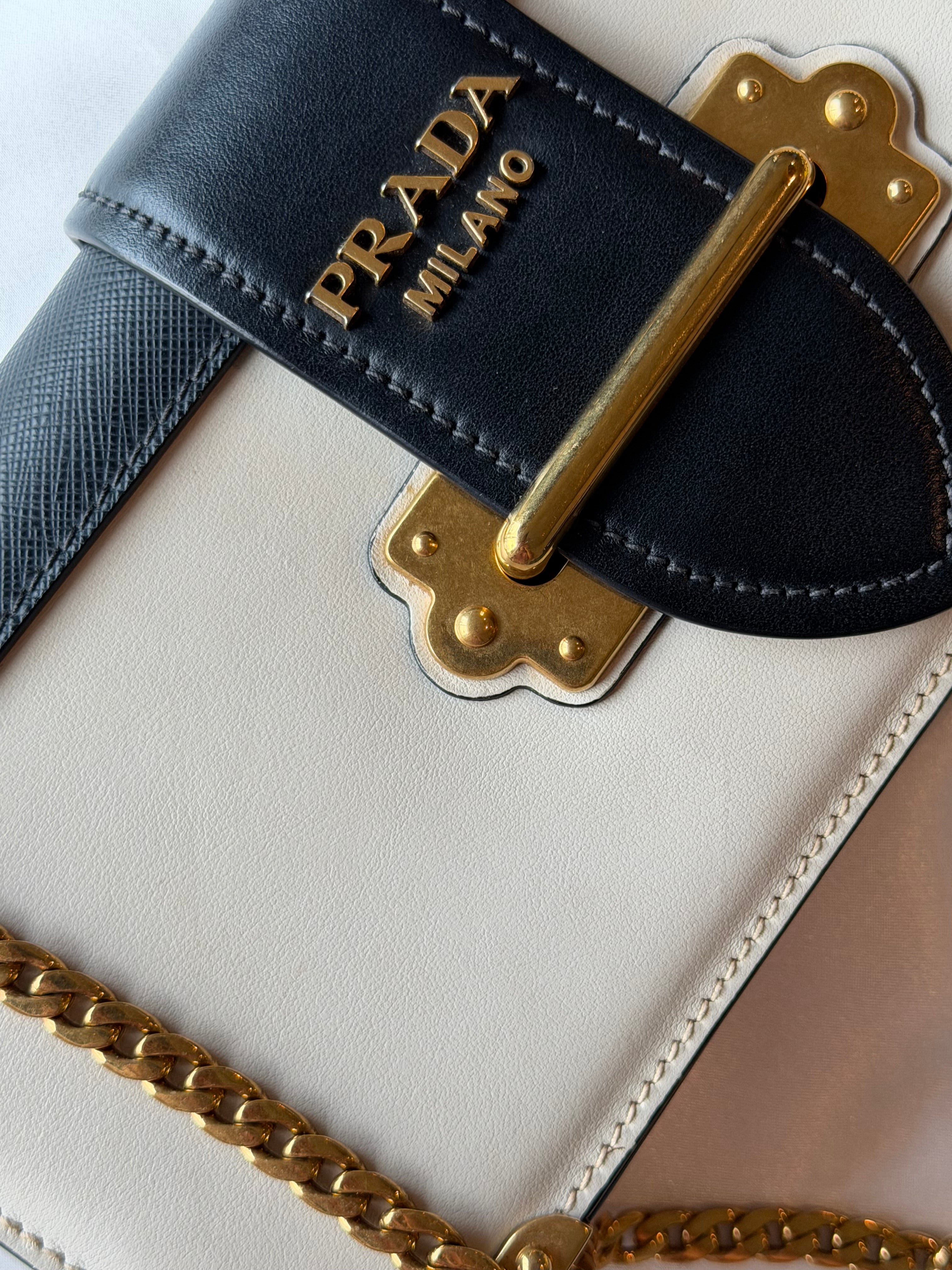 Prada White Crossbody