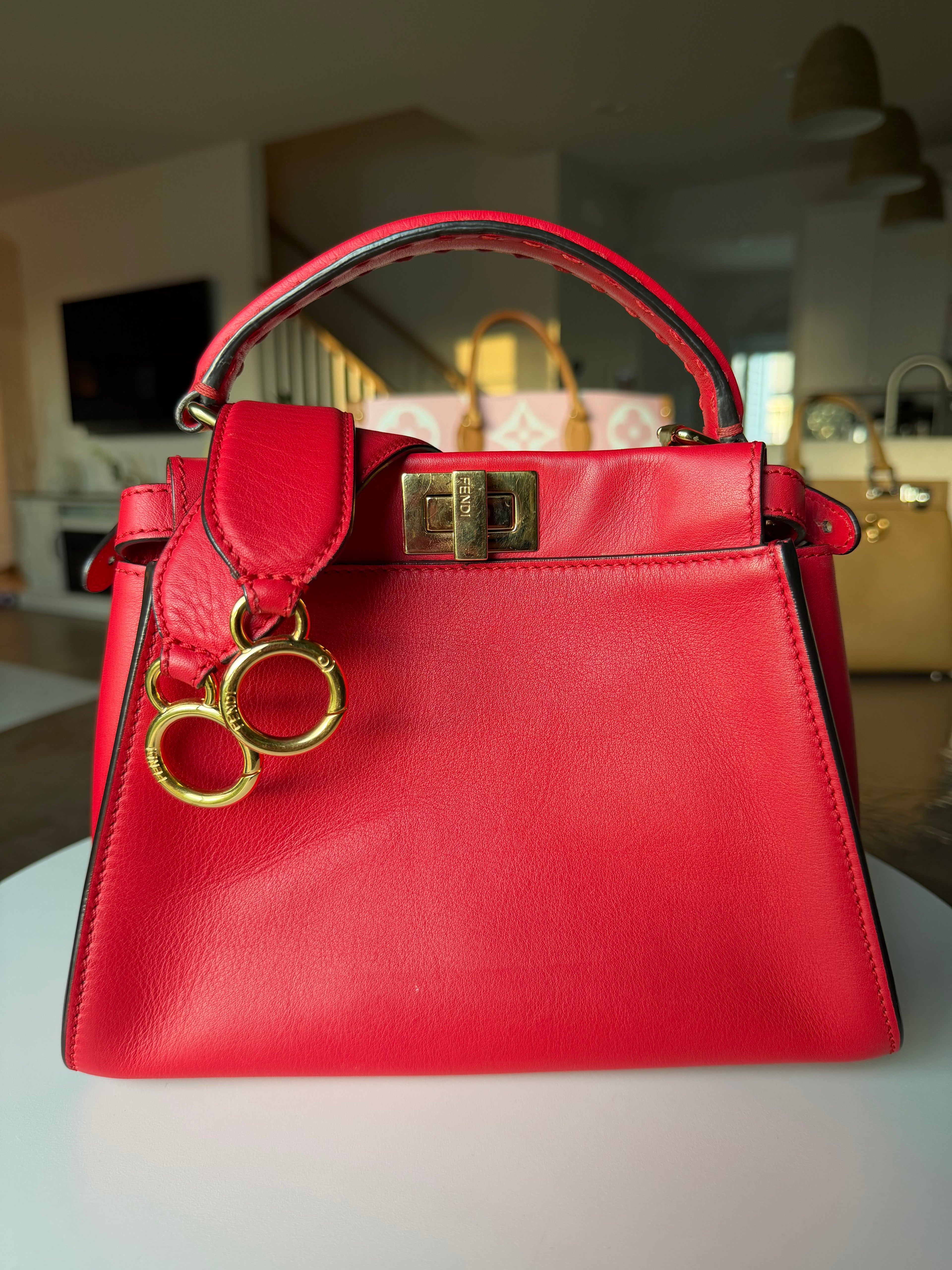 Fendi Peekaboo Red