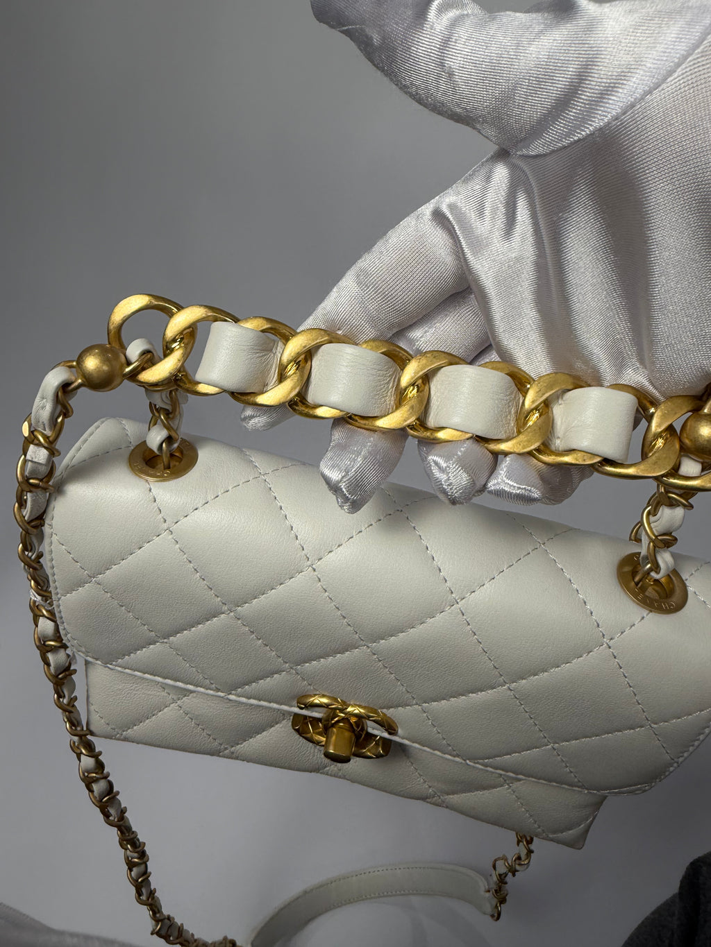 Chanel White Two Way