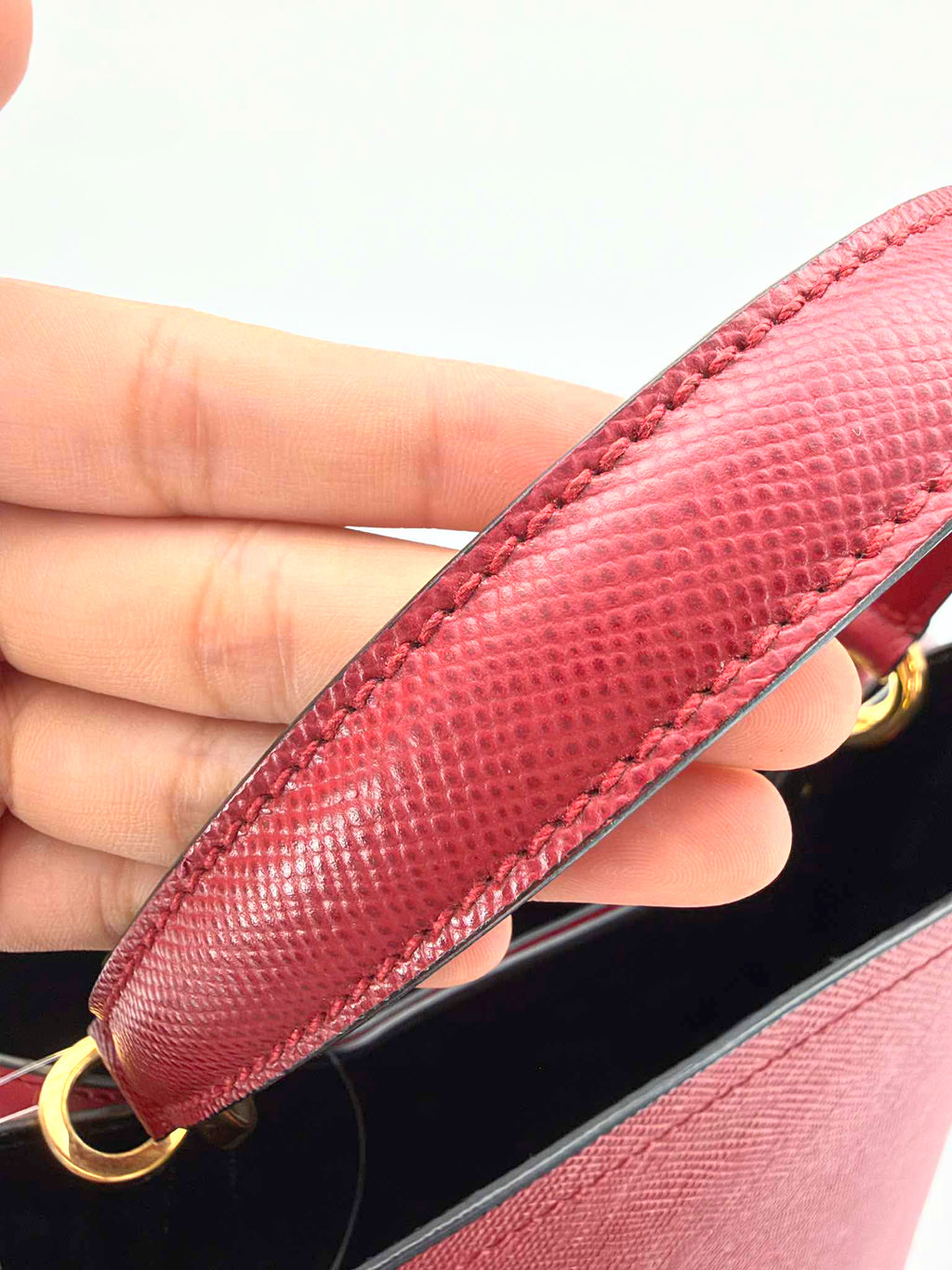 Prada Bucket Top Handle Crossbody