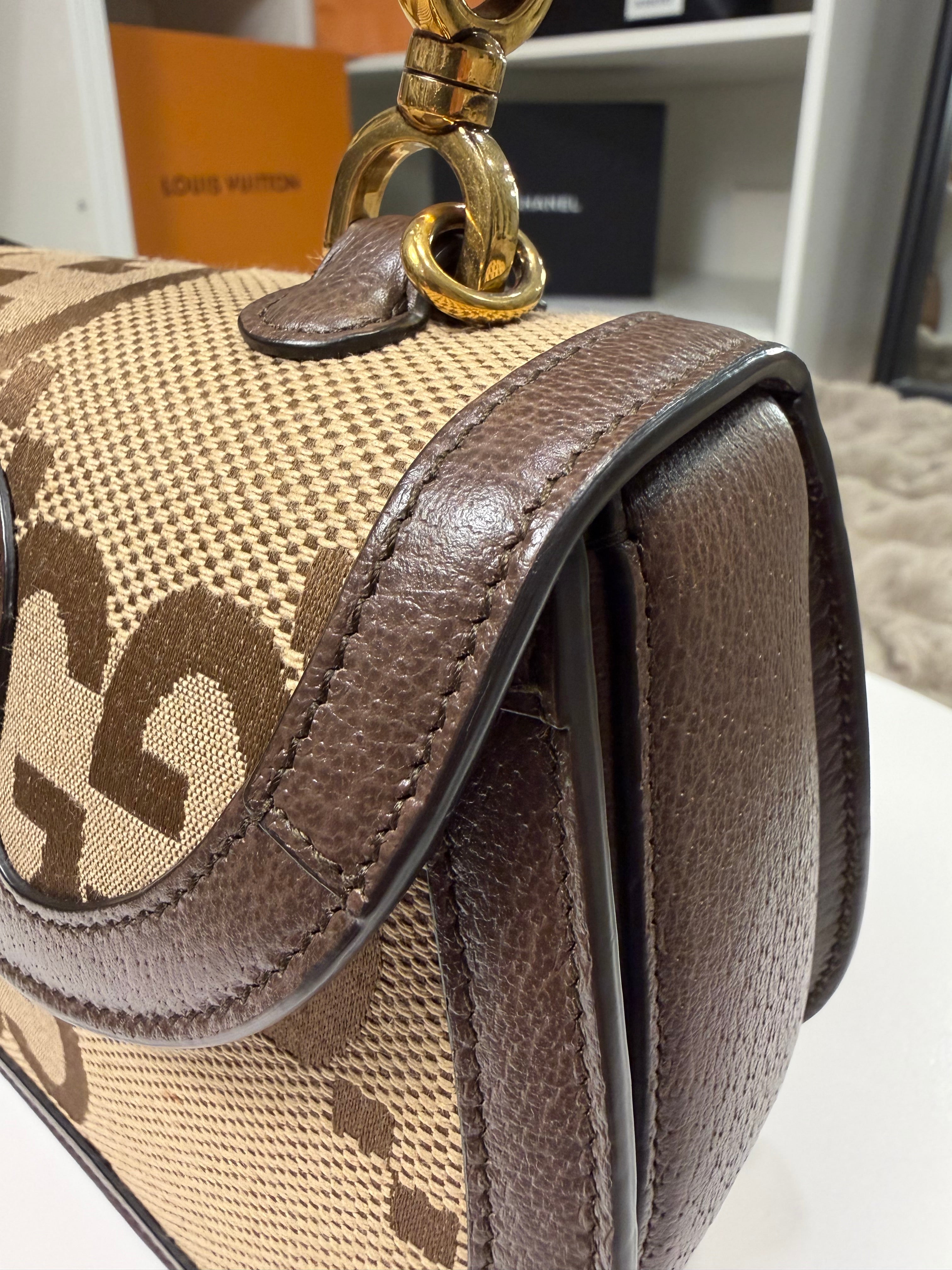 Gucci Bamboo Top Handle Crossbody