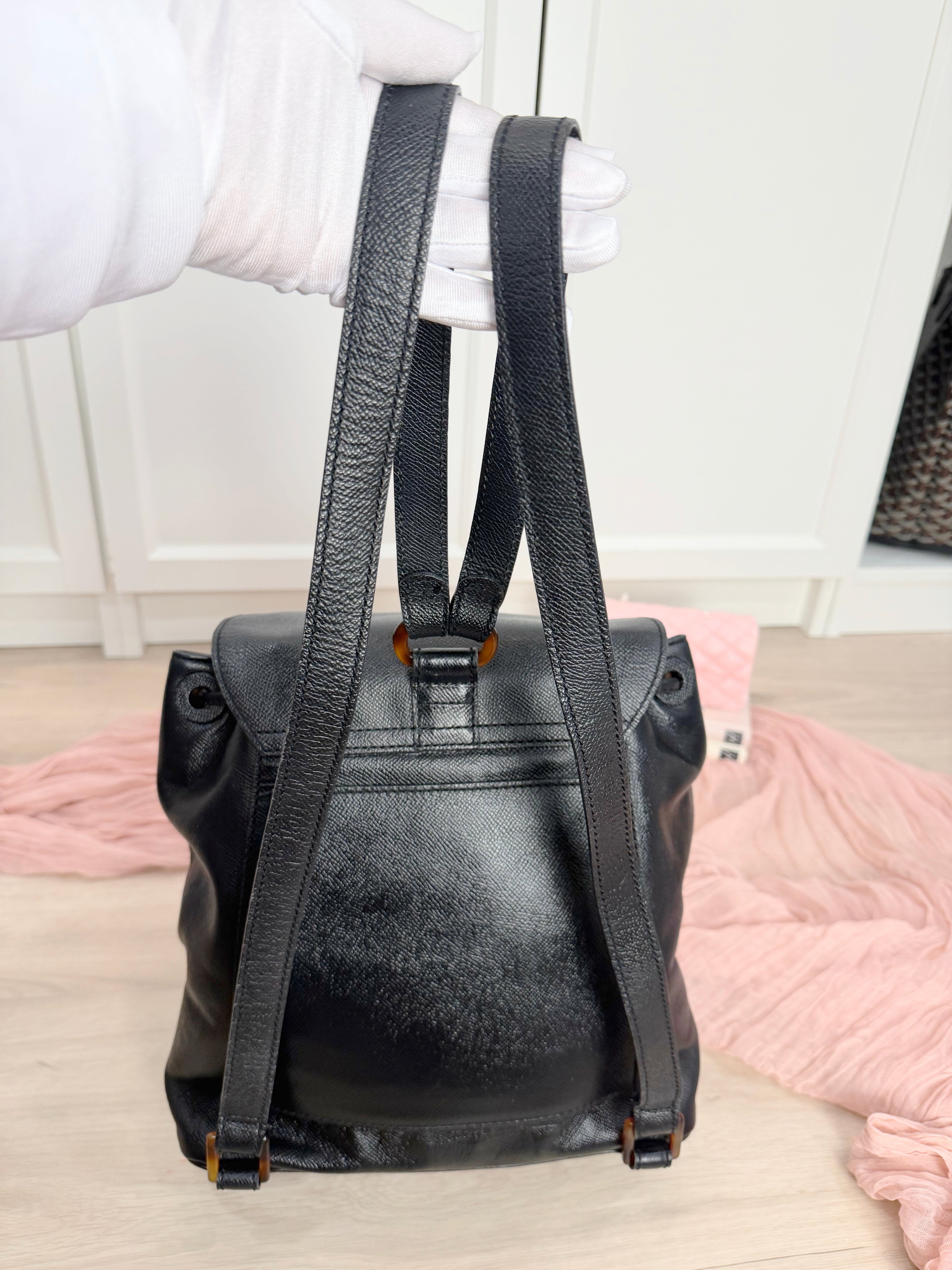 Chanel Caviar Black Backpack