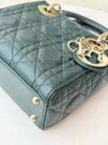 Christian Dior Mini Lady Dior Green