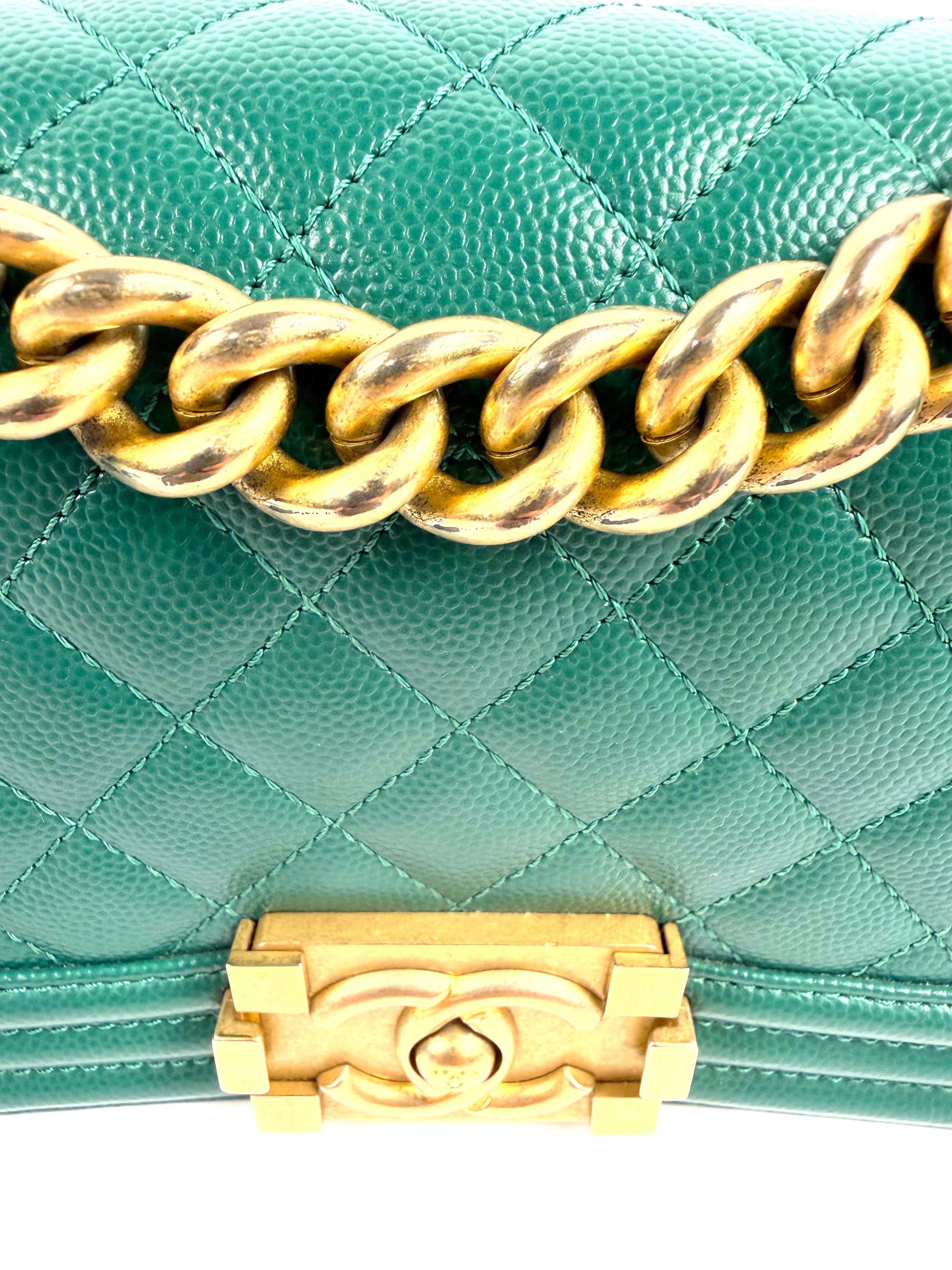 Chanel Boy Bag Small Caviar