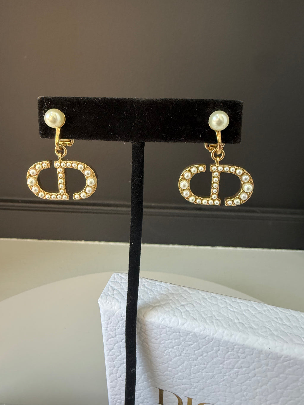 Dior Clip On Earrings