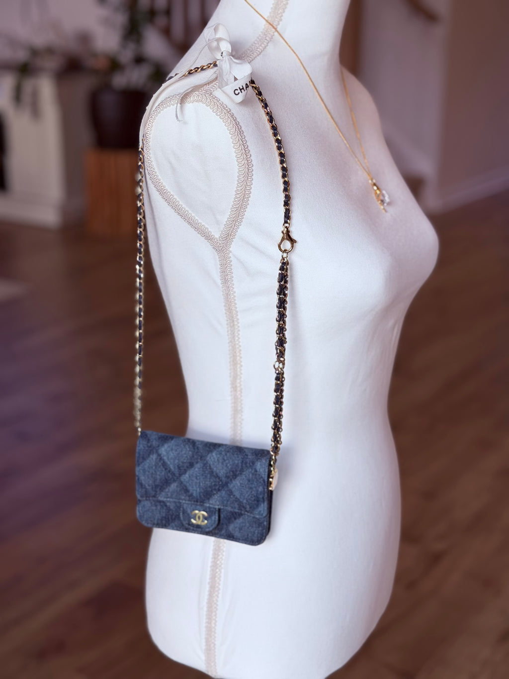 Chanel Denim Waist Bag