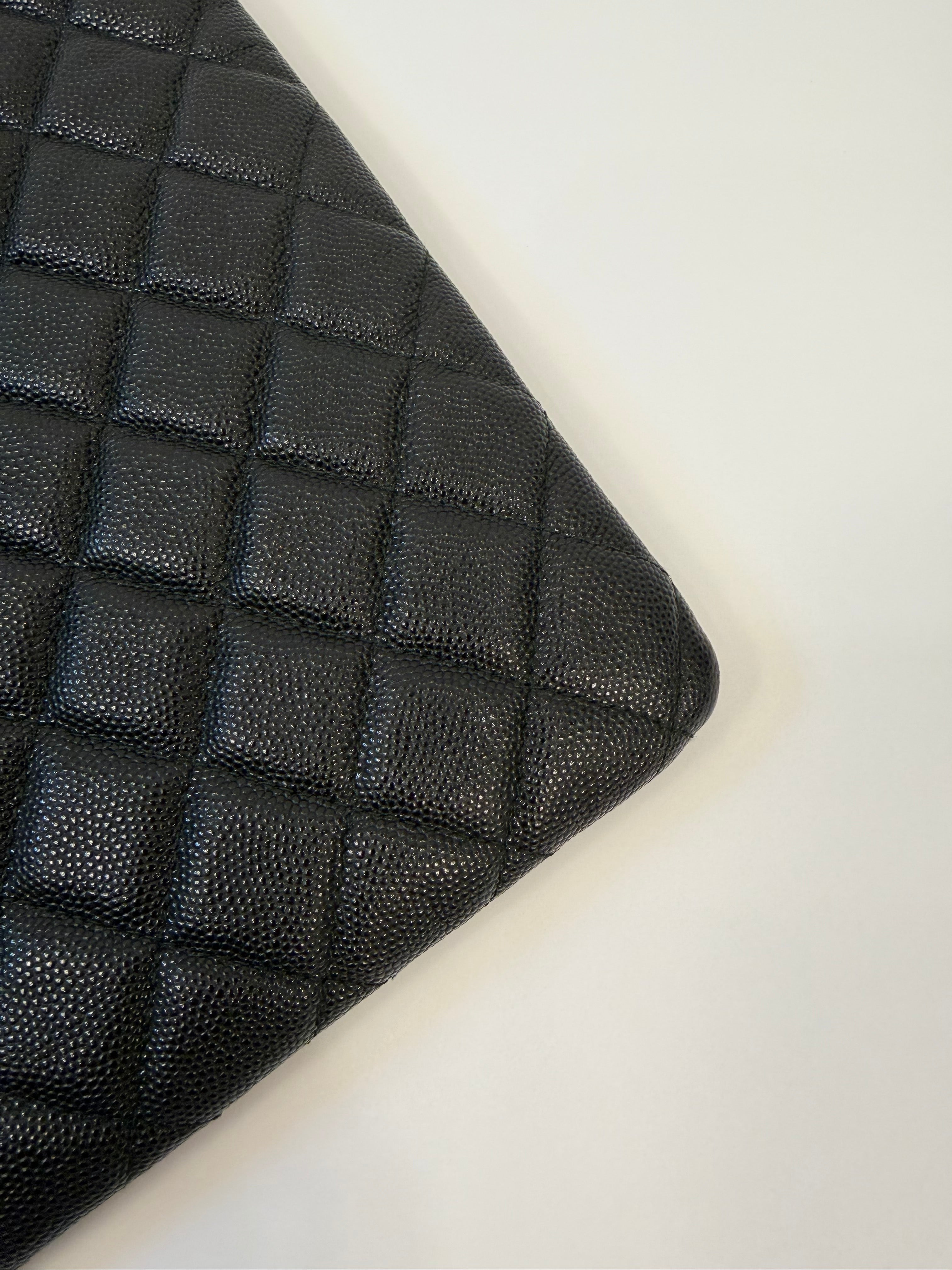 Chanel O Case Caviar