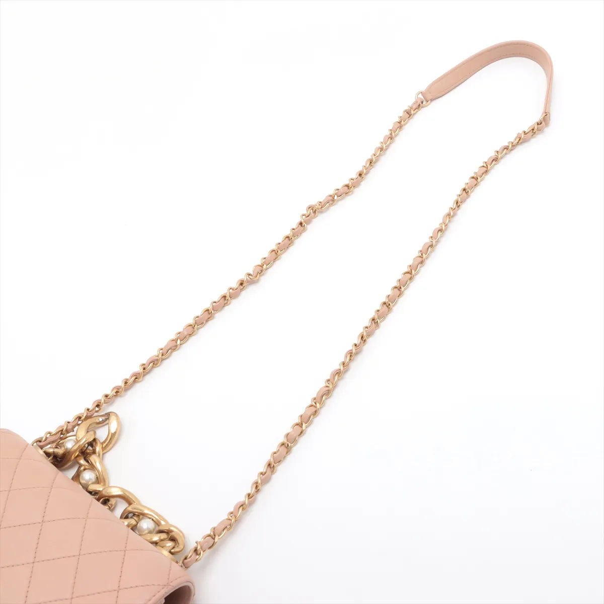 Chanel Pearl Chain Flap