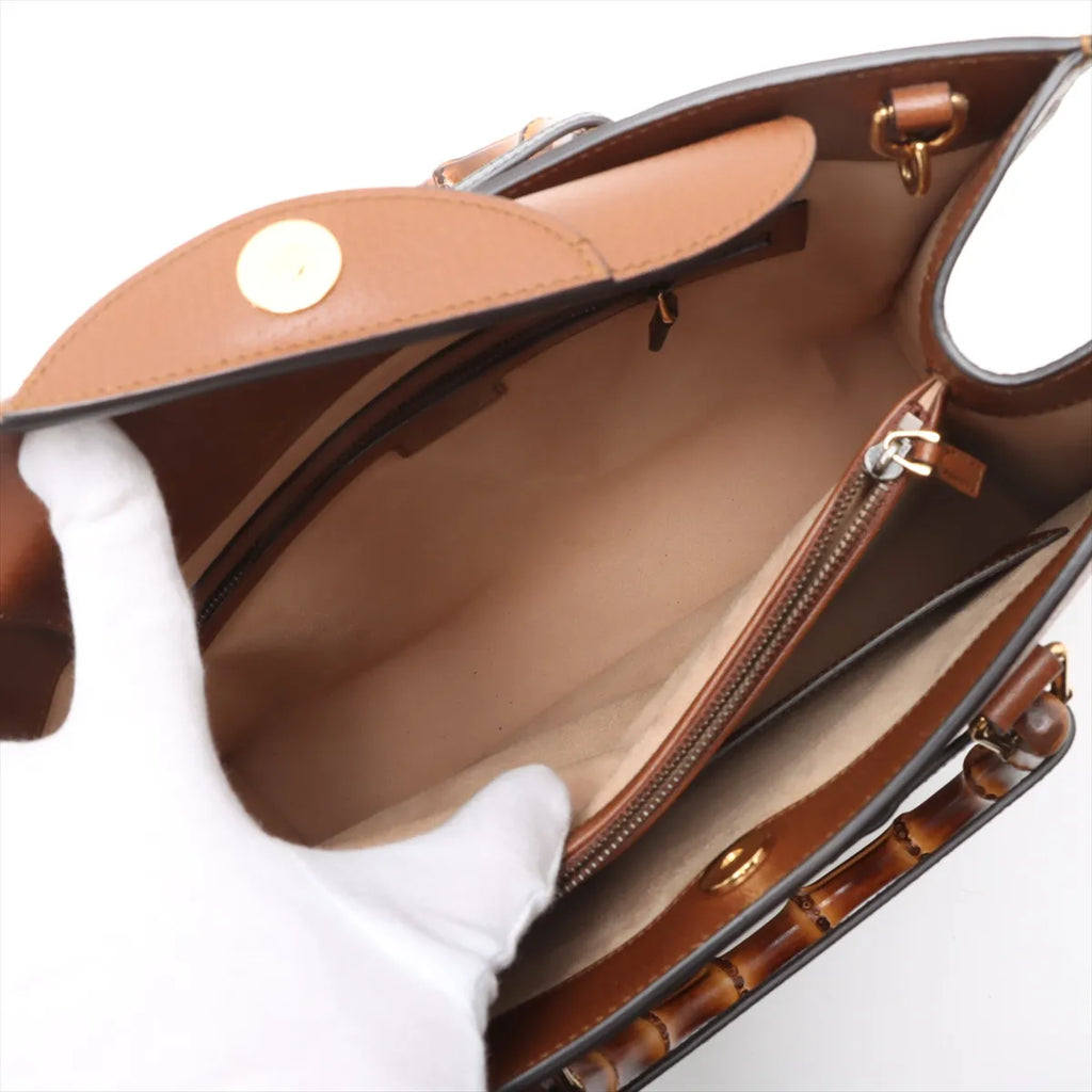 Gucci Bamboo Diana Medium Brown