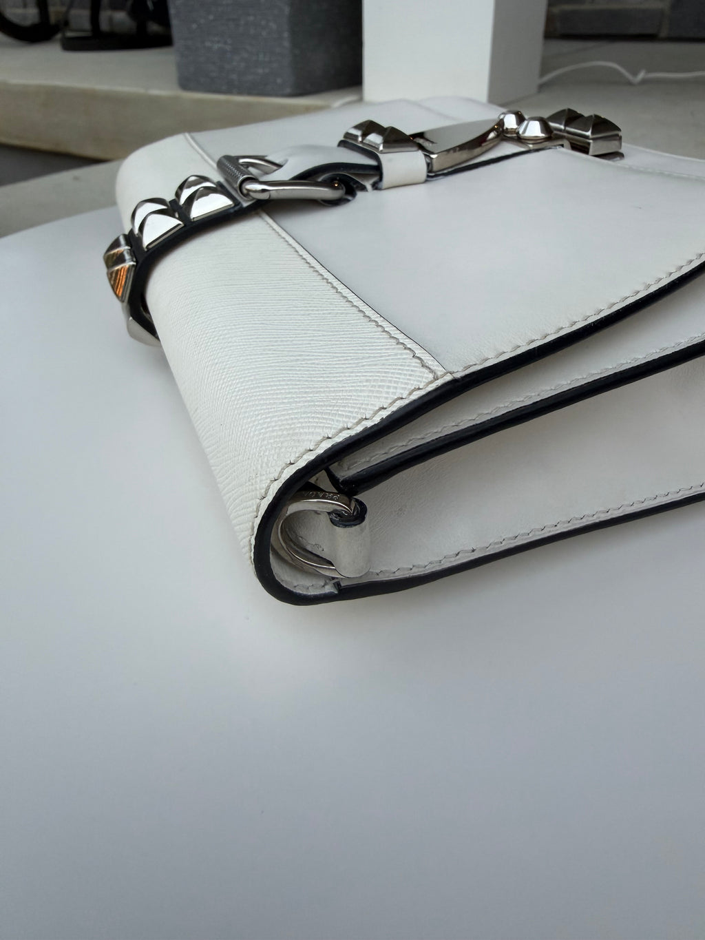 Prada White Crossbody