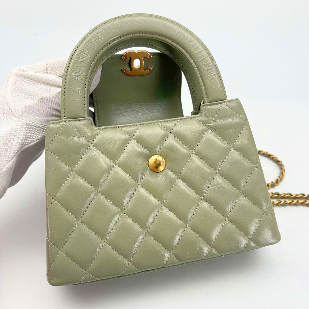 Chanel Kelly Sage Green
