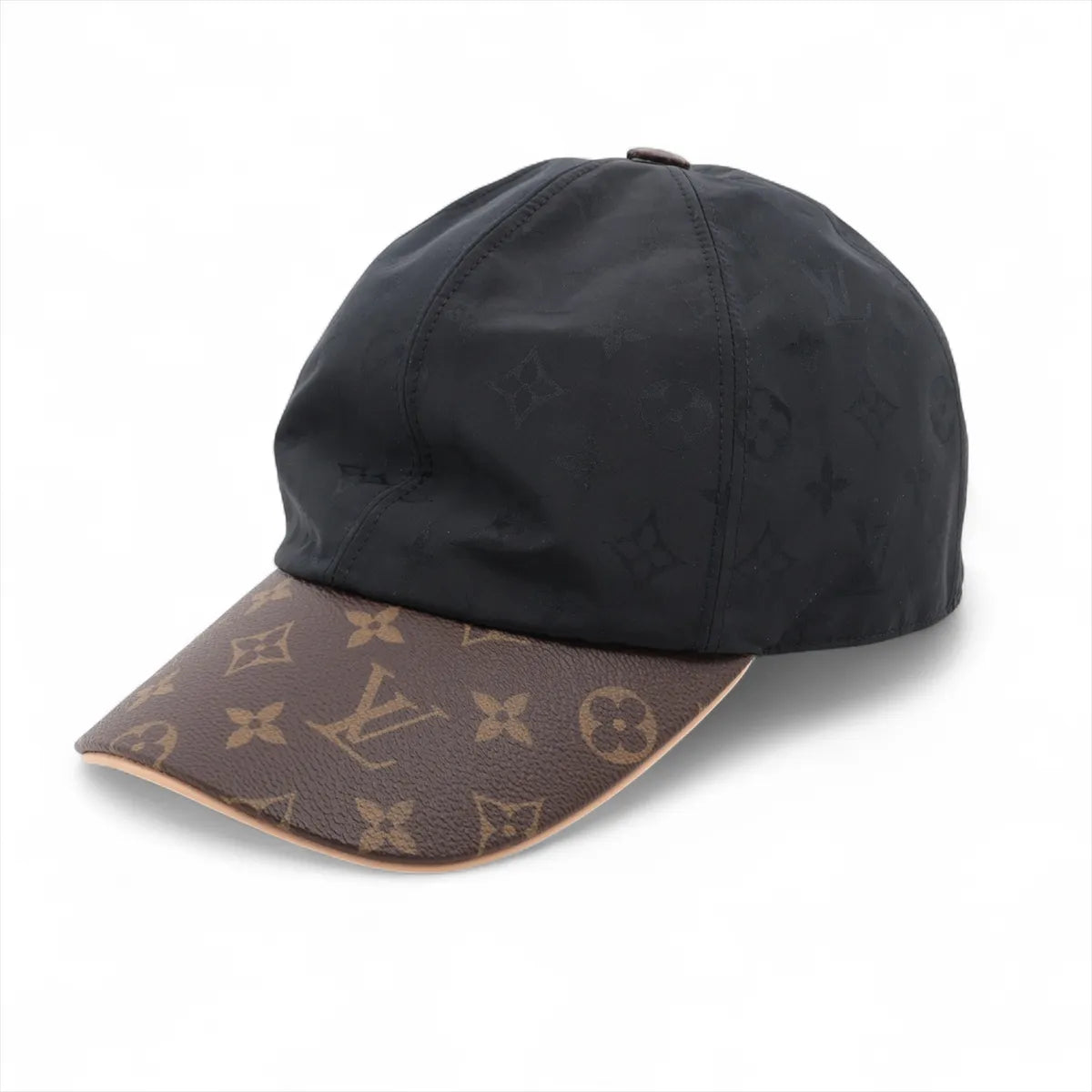 Louis Vuitton Cap Get Lady Cap L Polyester x silk Black