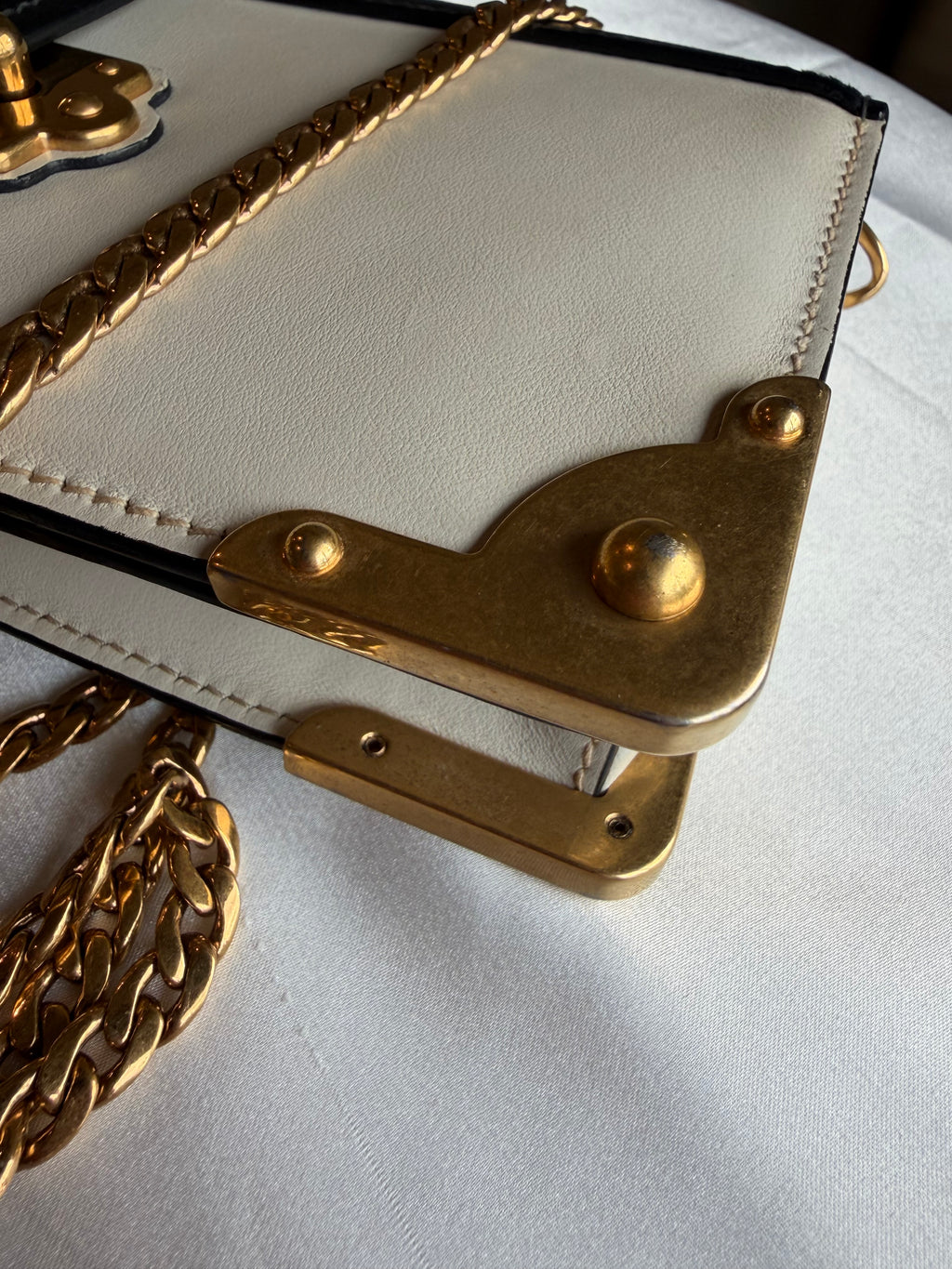Prada White Crossbody