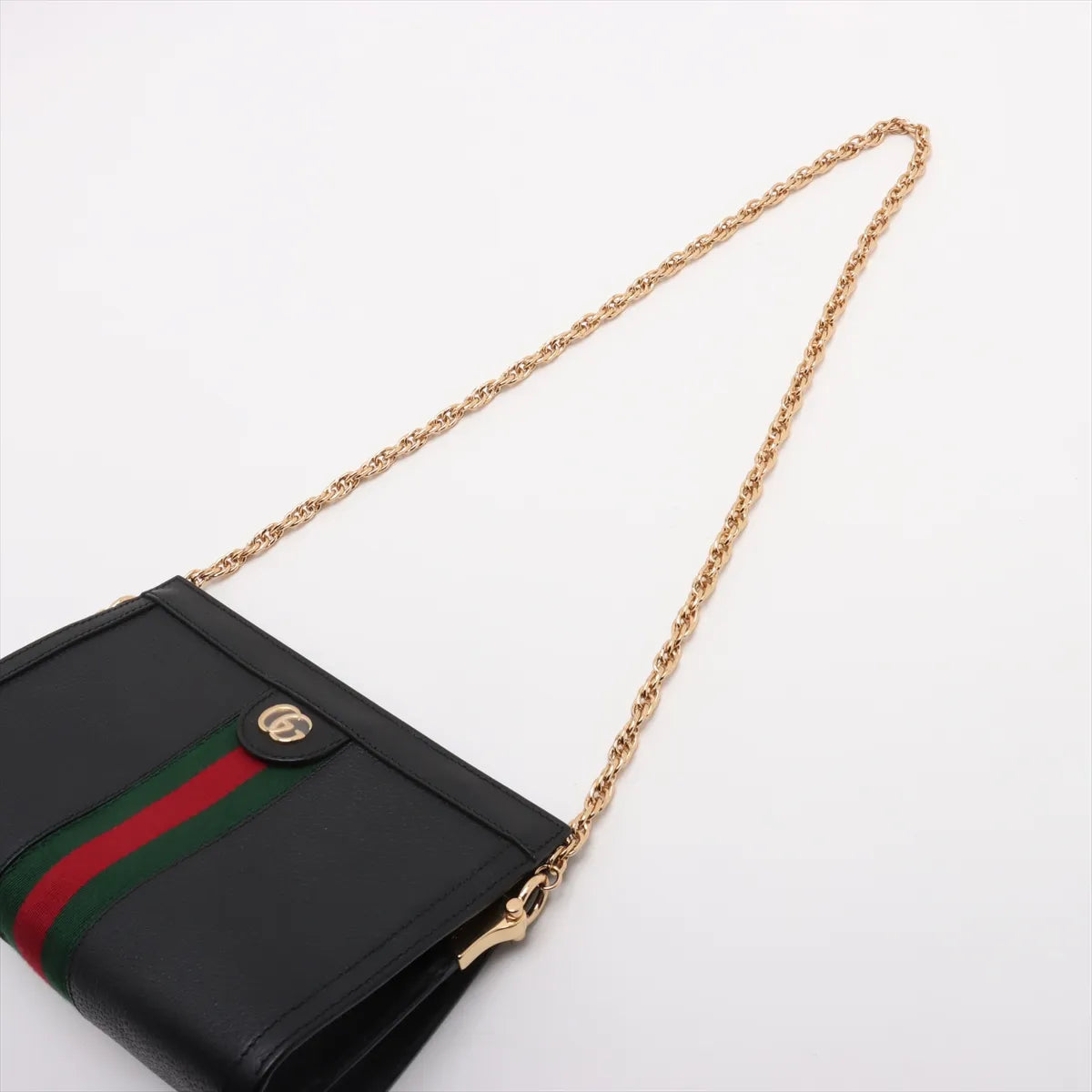 Gucci Ophidia Leather Chain Shoulder Bag