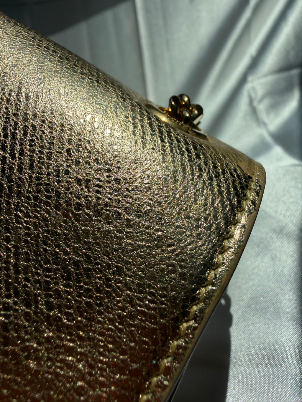 YSL Gold Crossbody