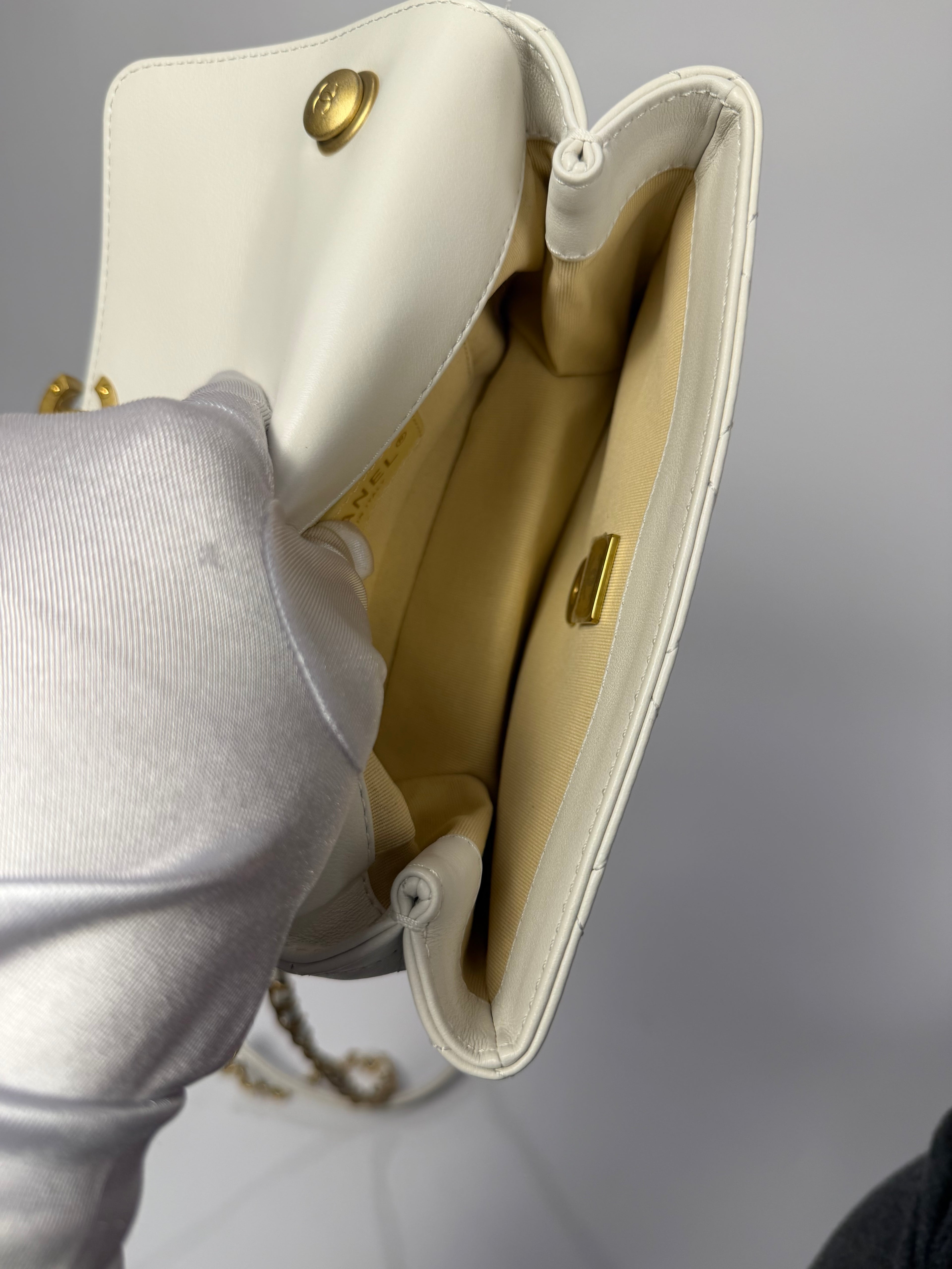 Chanel White Two Way