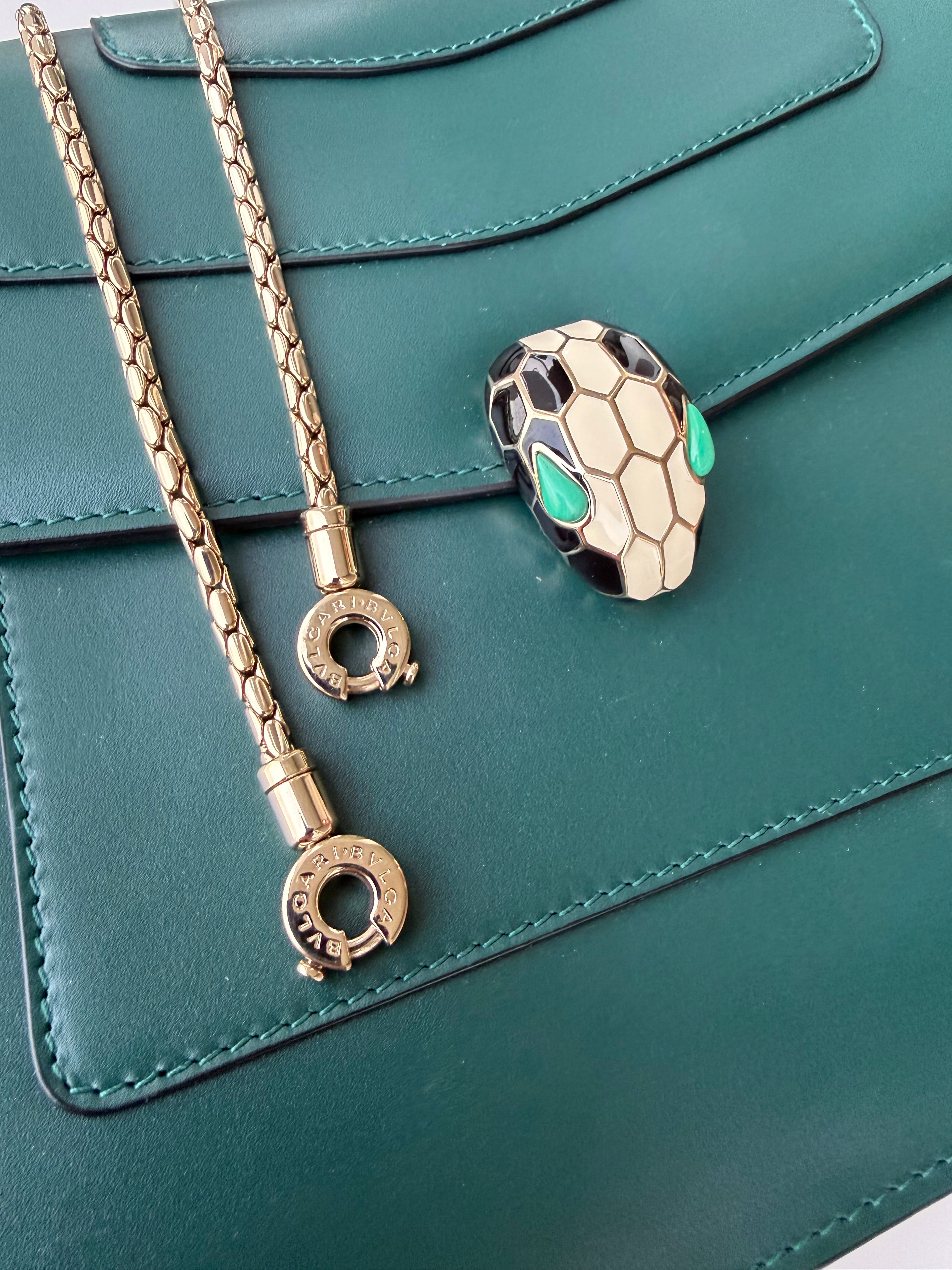 Bvlgari Green Top Handle