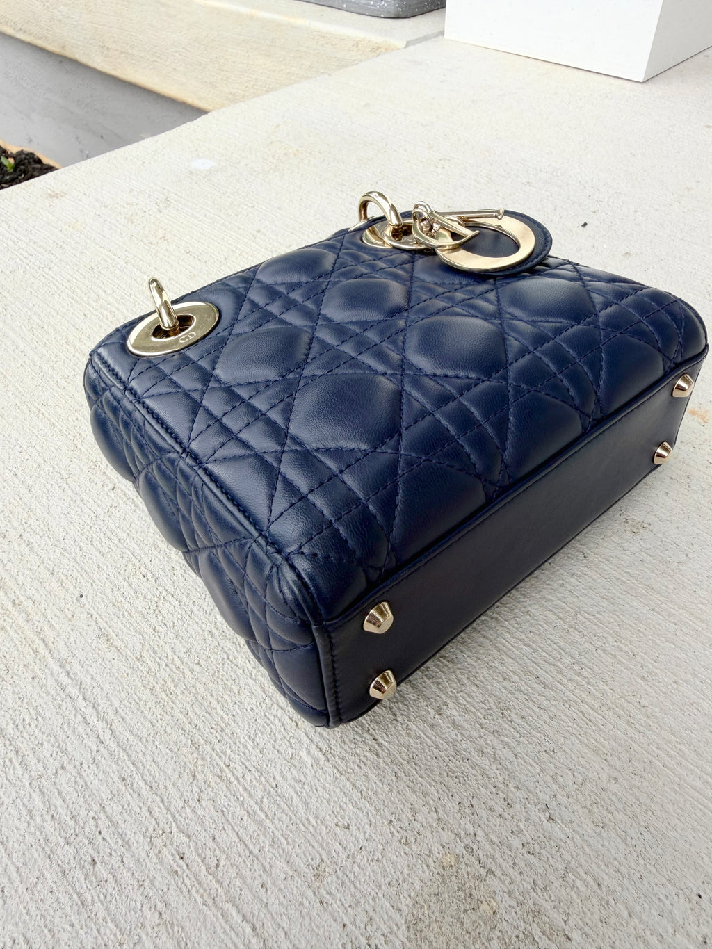 Christian Dior Mini Navy Blue