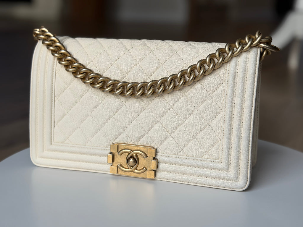 Chanel Medium Boy Bag Caviar