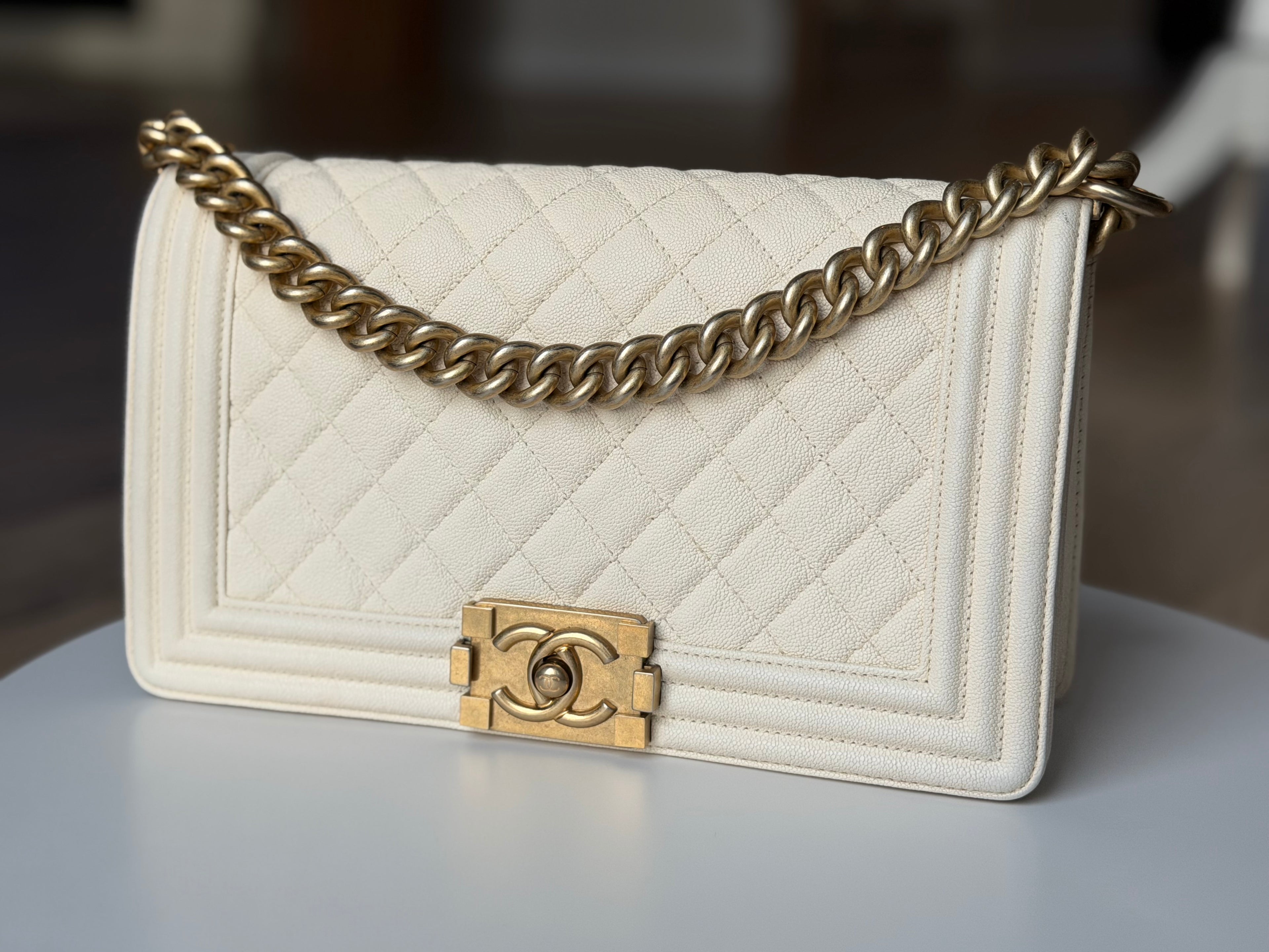 Chanel Medium Boy Bag Caviar