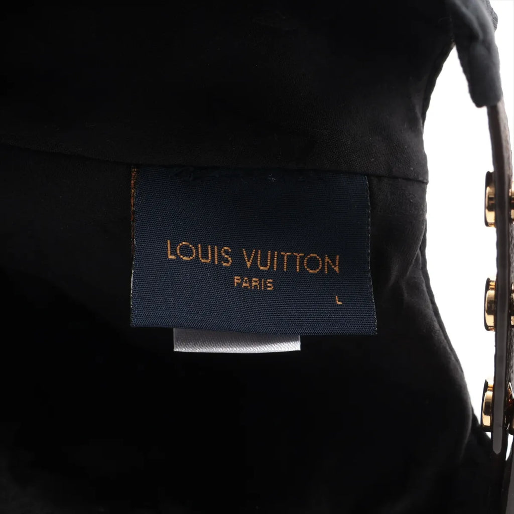 Louis Vuitton Cap Get Lady Cap L Polyester x silk Black