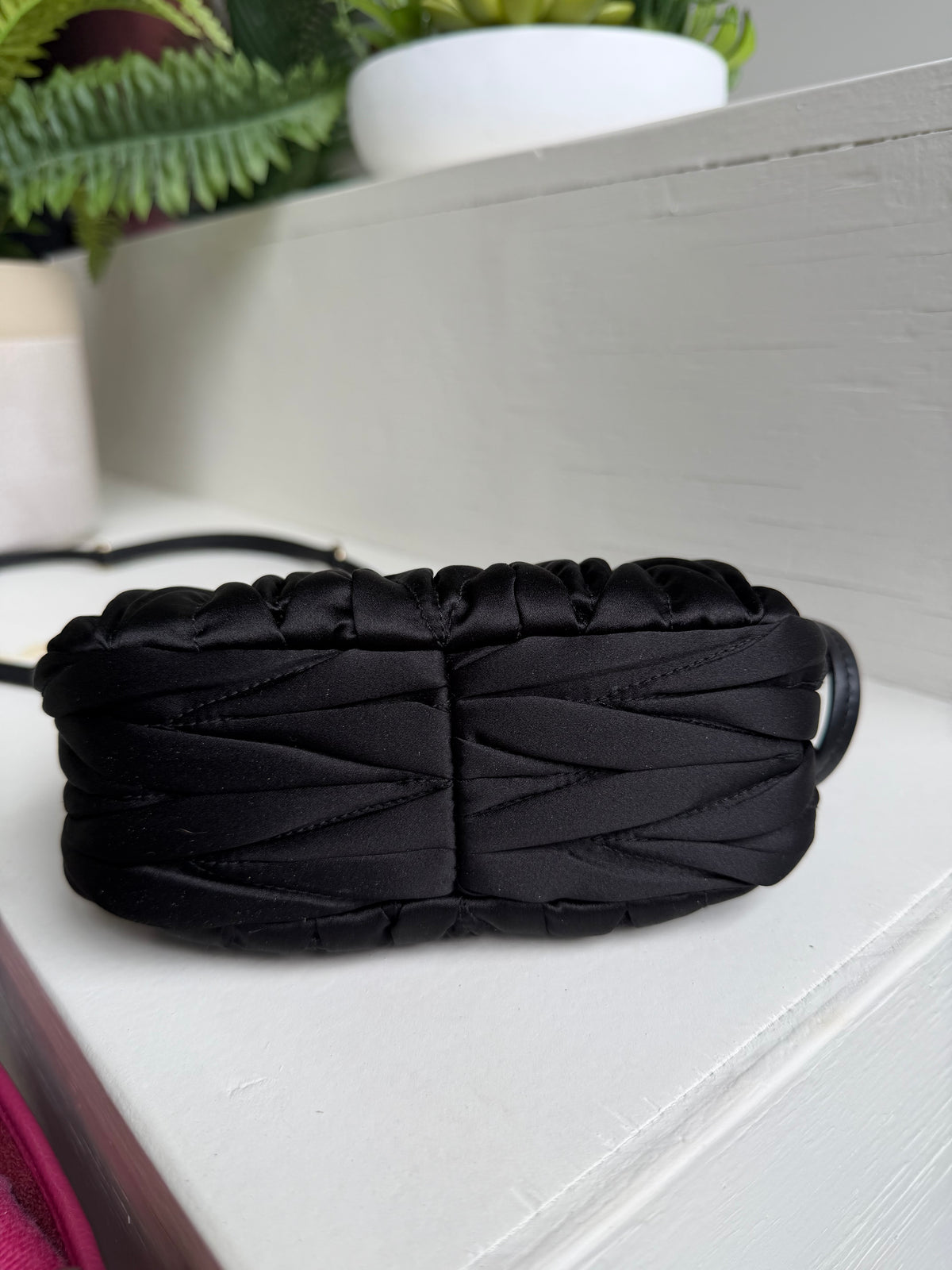 Miu Miu Black Satin