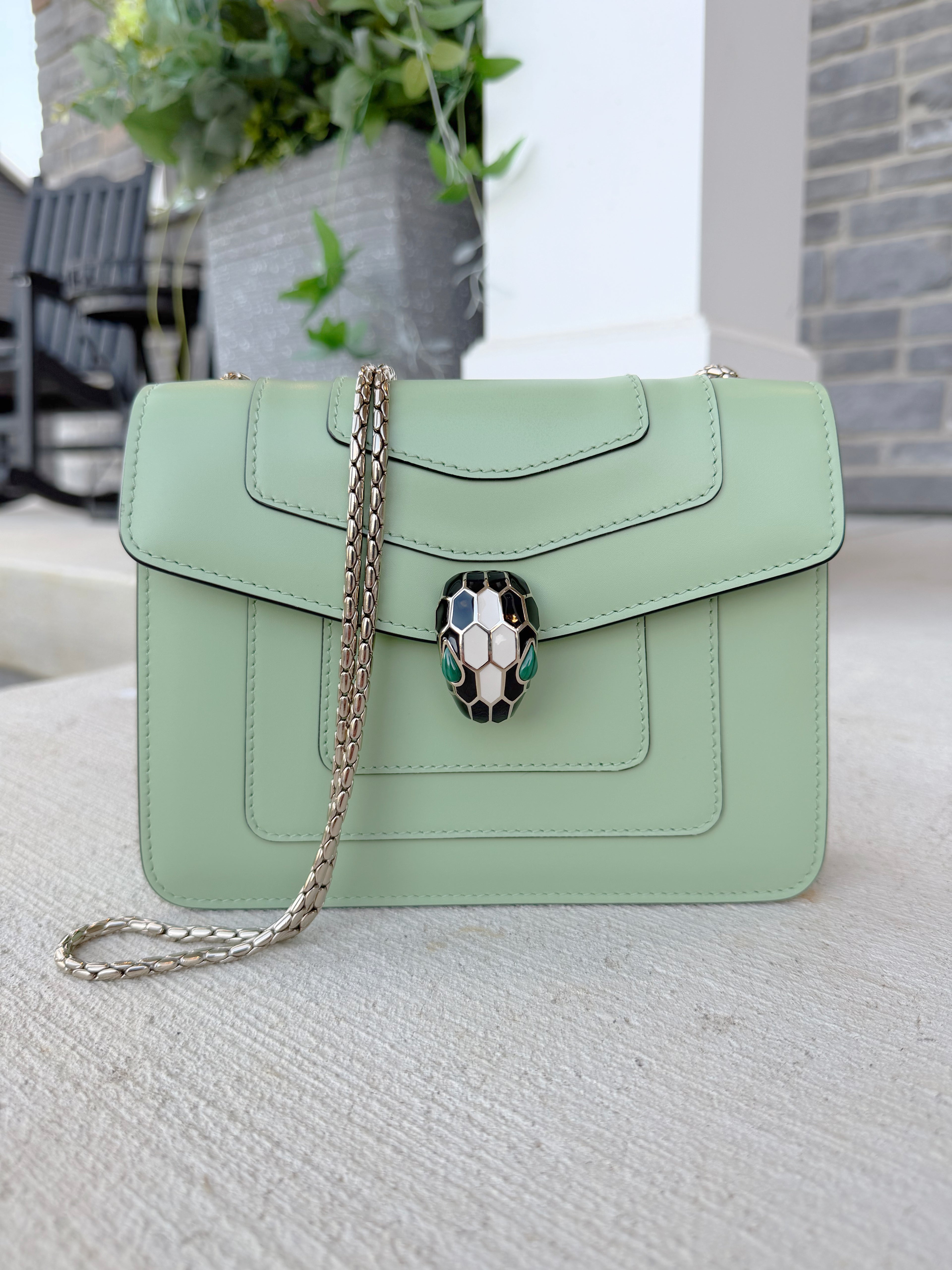 Bvlgari Small Forever Serpenti Green