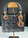 Christian Dior Lady Mini Black
