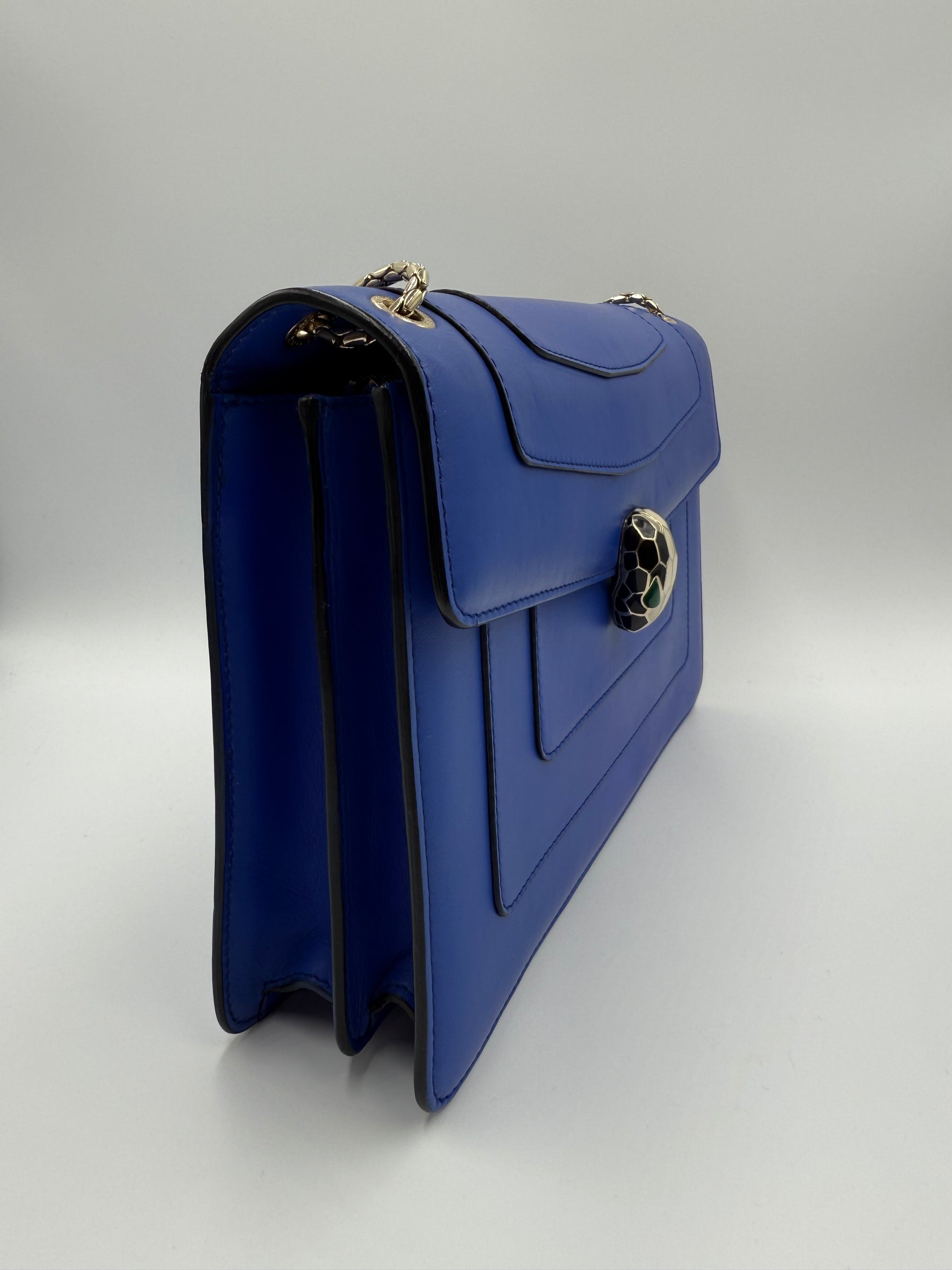 Bvlgari Blue Shoulder Bag