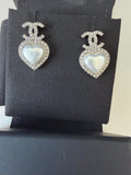 Chanel Heart Earrings