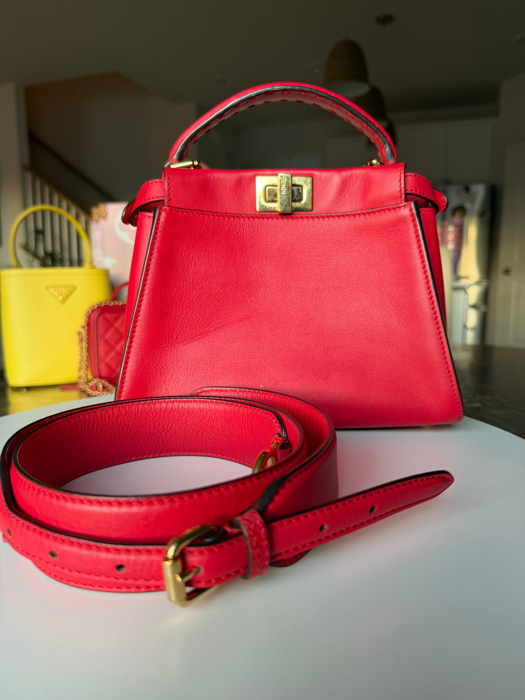 Fendi Peekaboo Red