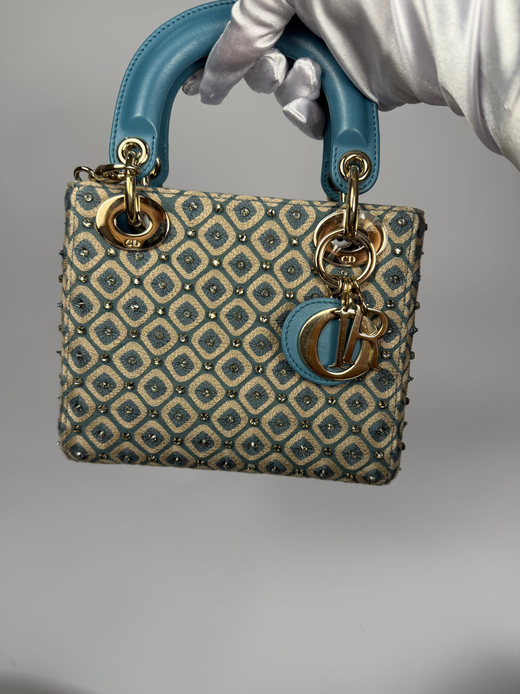 Christian Dior Mini Lady Sequins