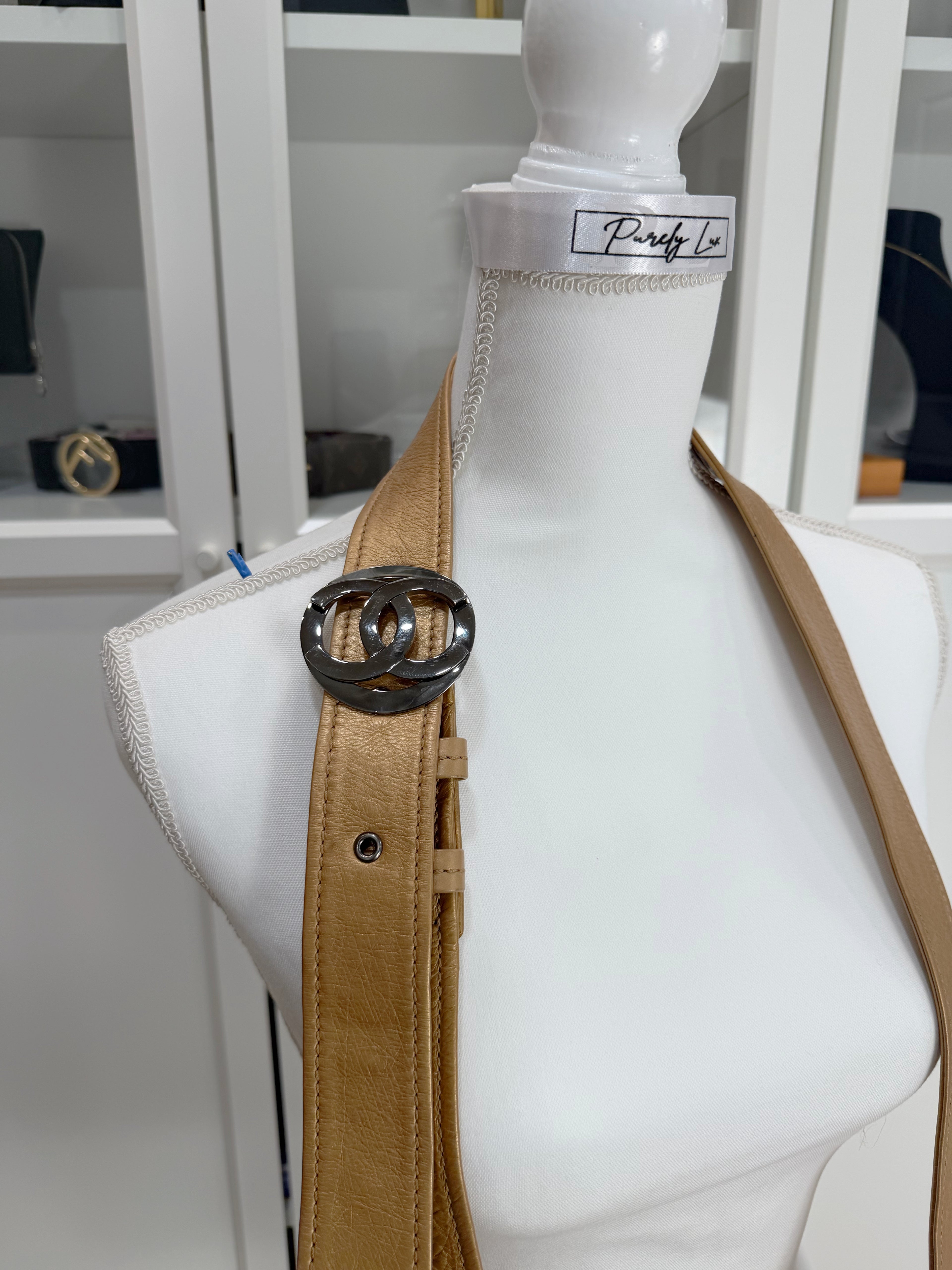Chanel Metallic Belt Bag