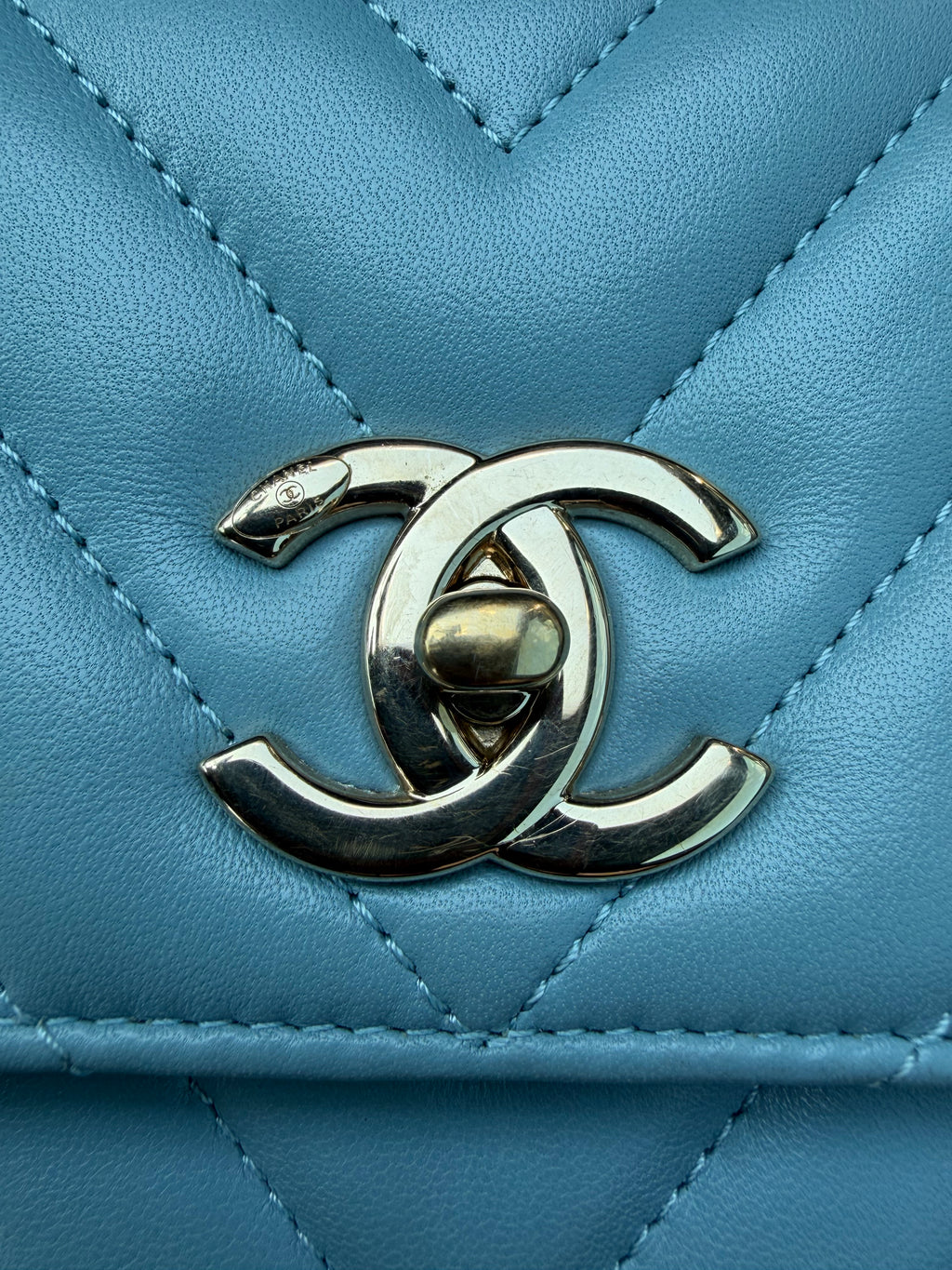 Chanel Trendy Small Blue