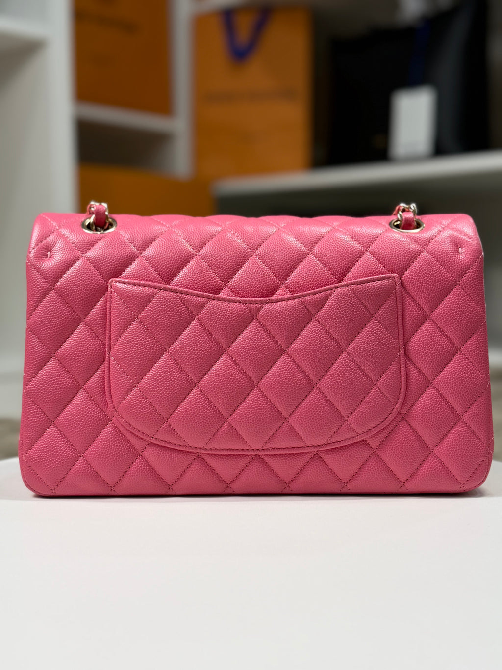 Chanel Medium Double Flap Caviar
