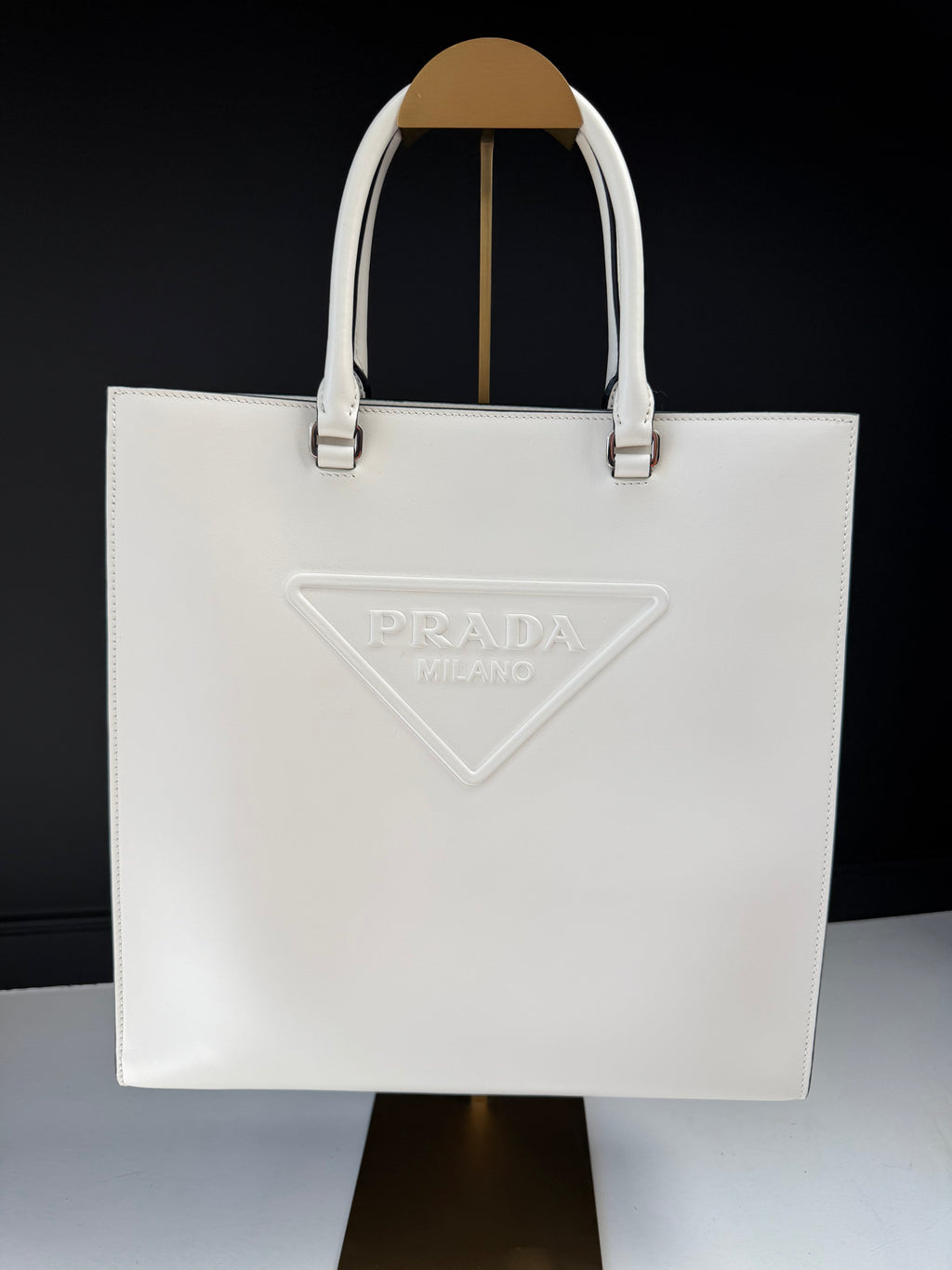 Prada White Tote