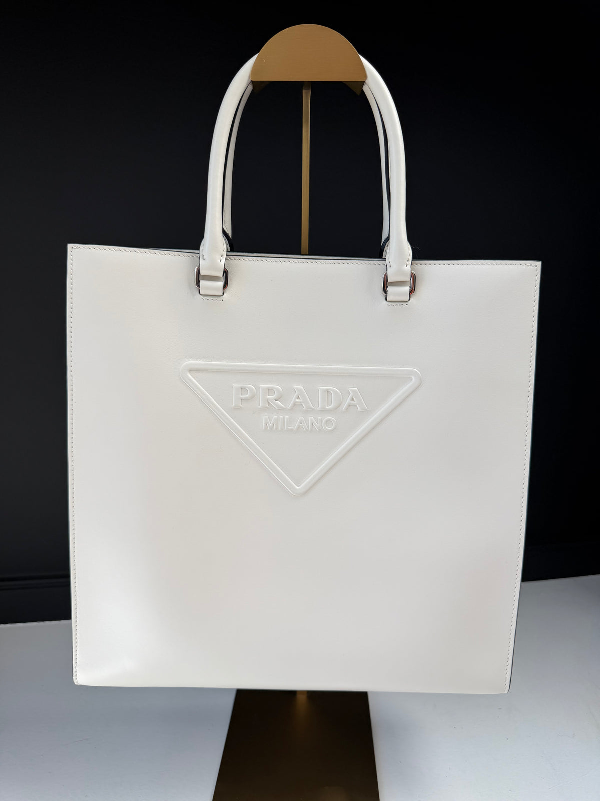 Prada White Tote