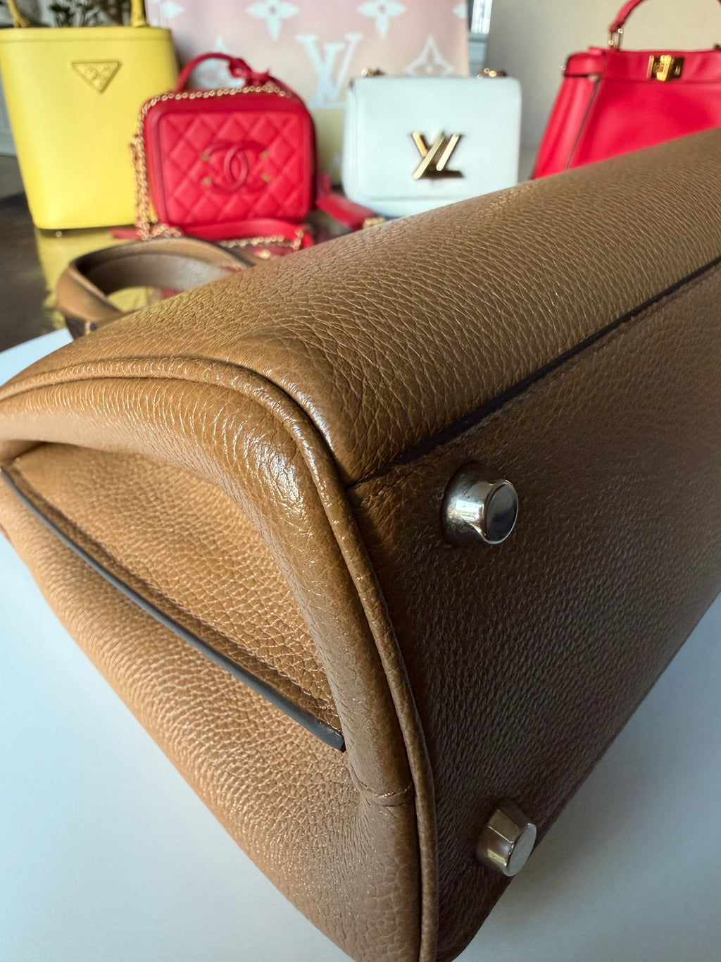 Gucci Two Toned Top Handle