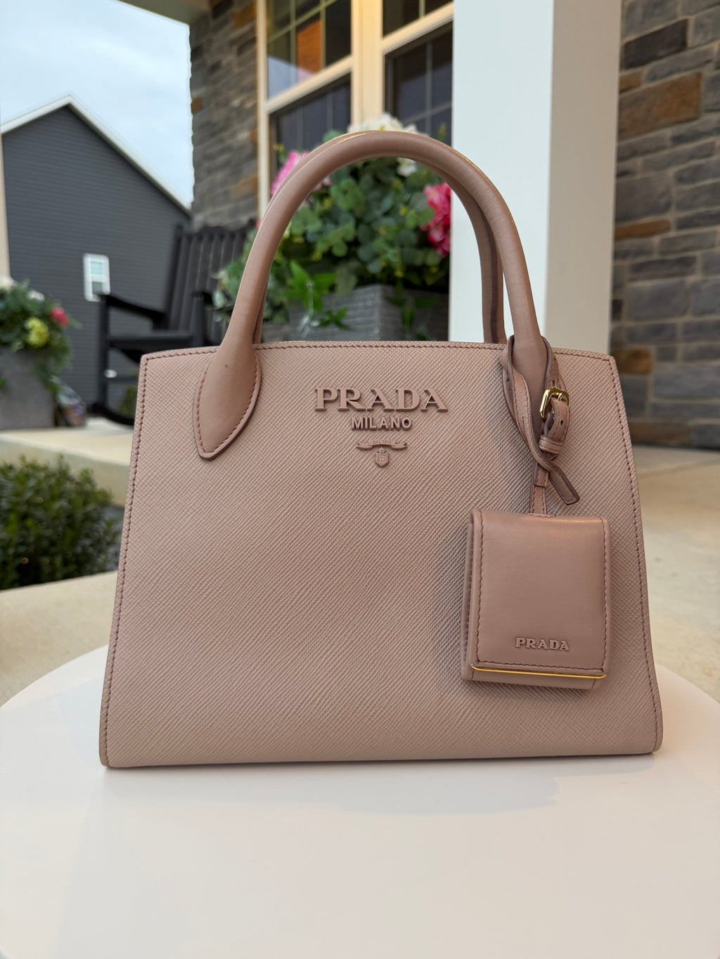 Prada Two Way Beige