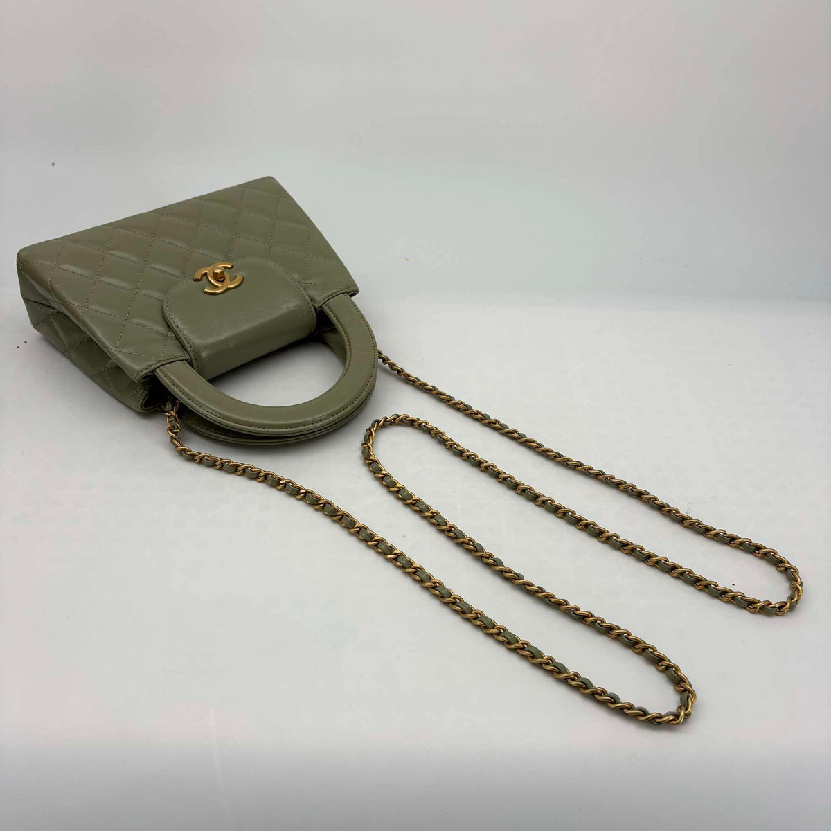 Chanel Kelly Sage Green