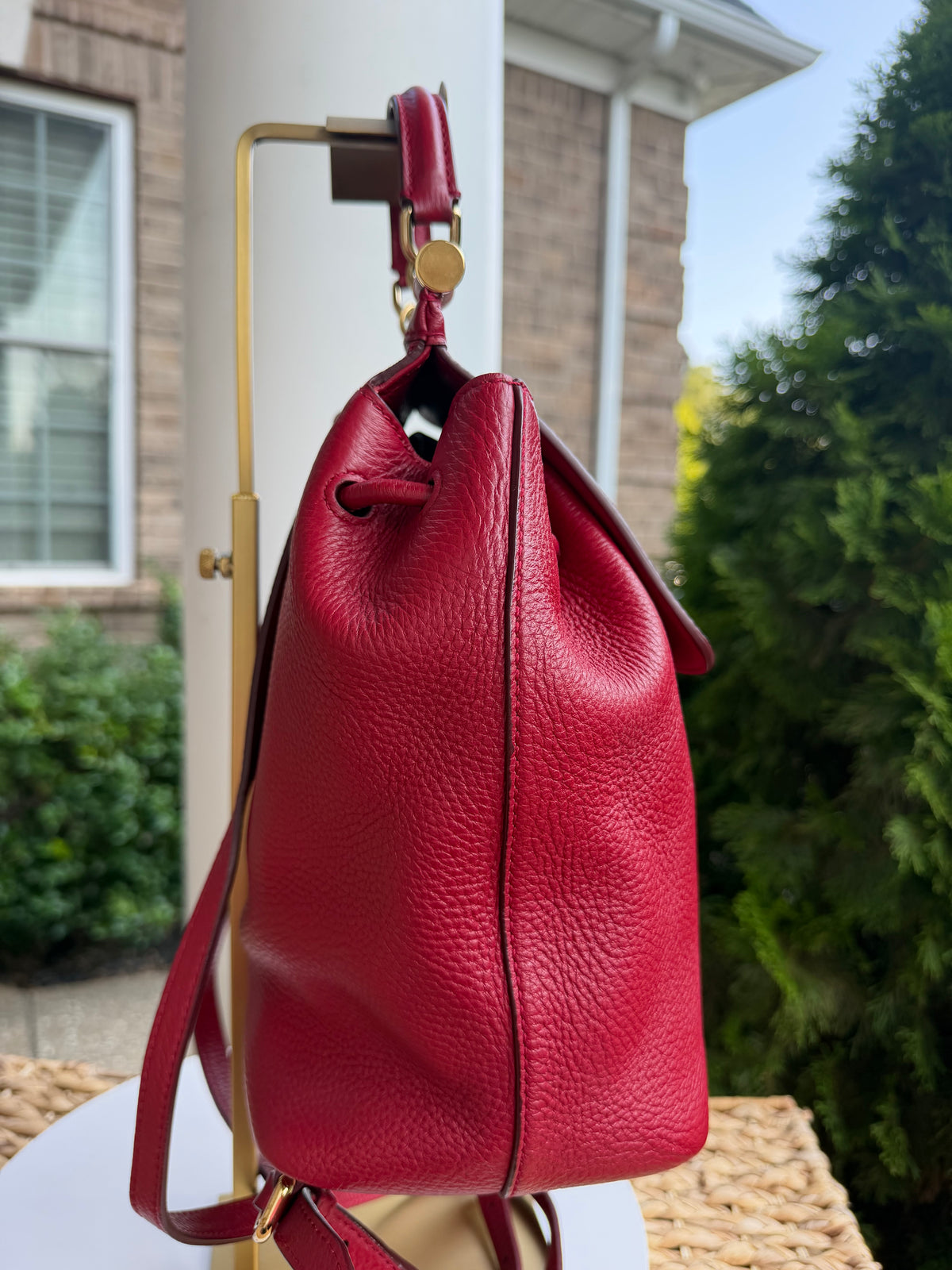 Dolce & Gabanna Red Backpack